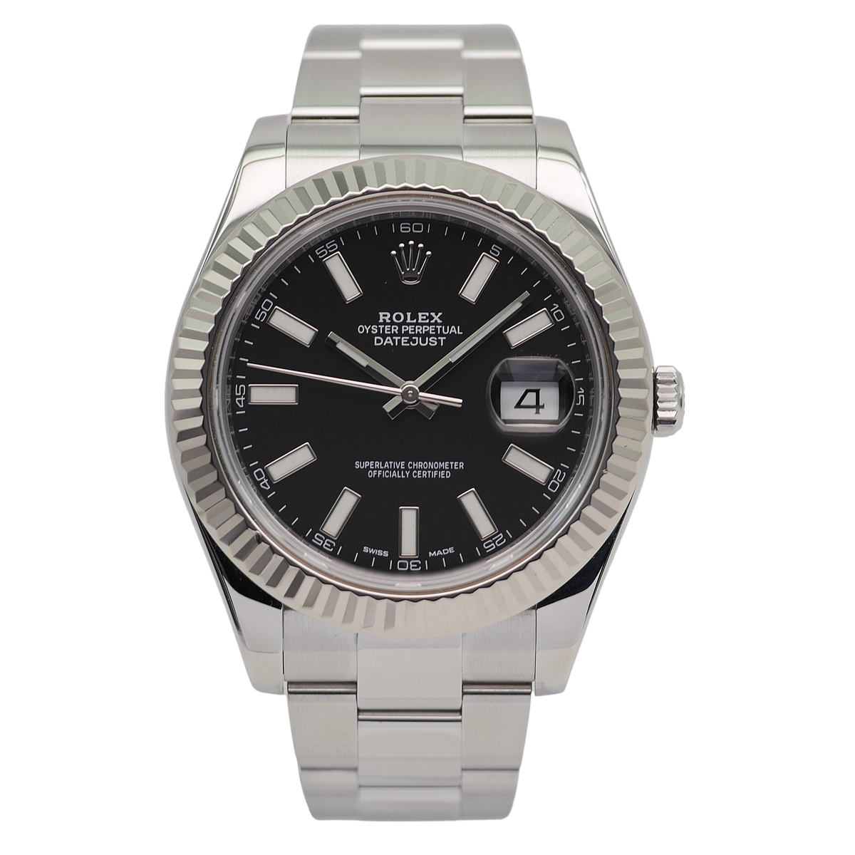 Rolex Datejust II Stahl 116334 - 2012 "Rolex-Service 2021"