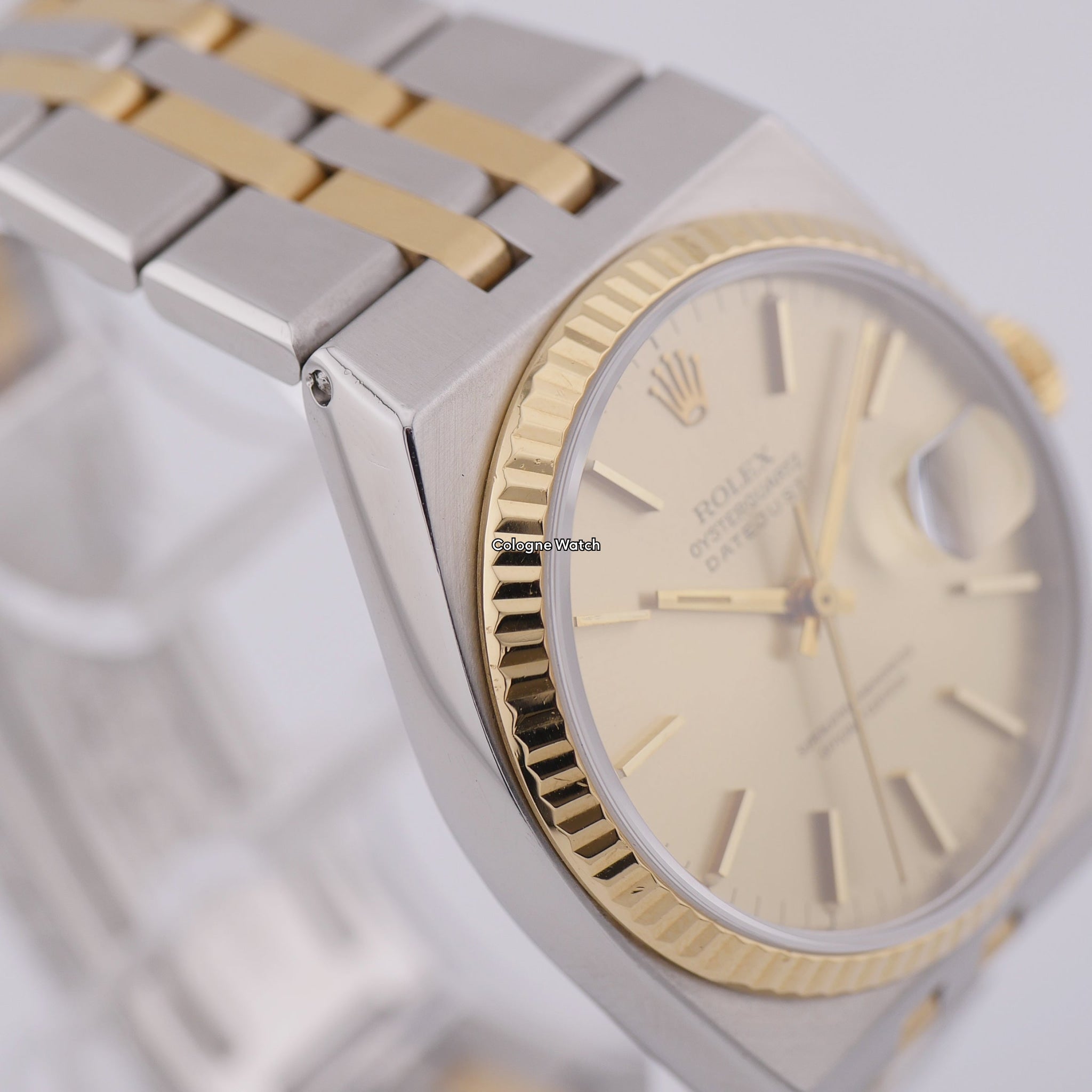 Rolex Datejust Oysterquartz Steel/Gold 17013 Service Papers