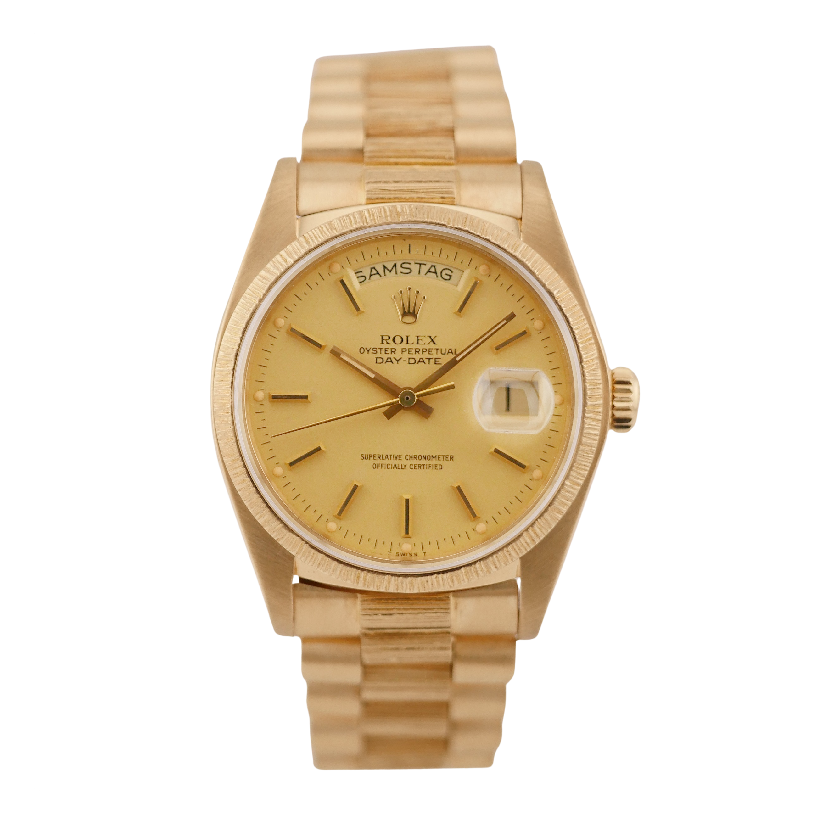 Rolex Day-Date 36 ''Borke'' Yellow Gold 18078 - 1980