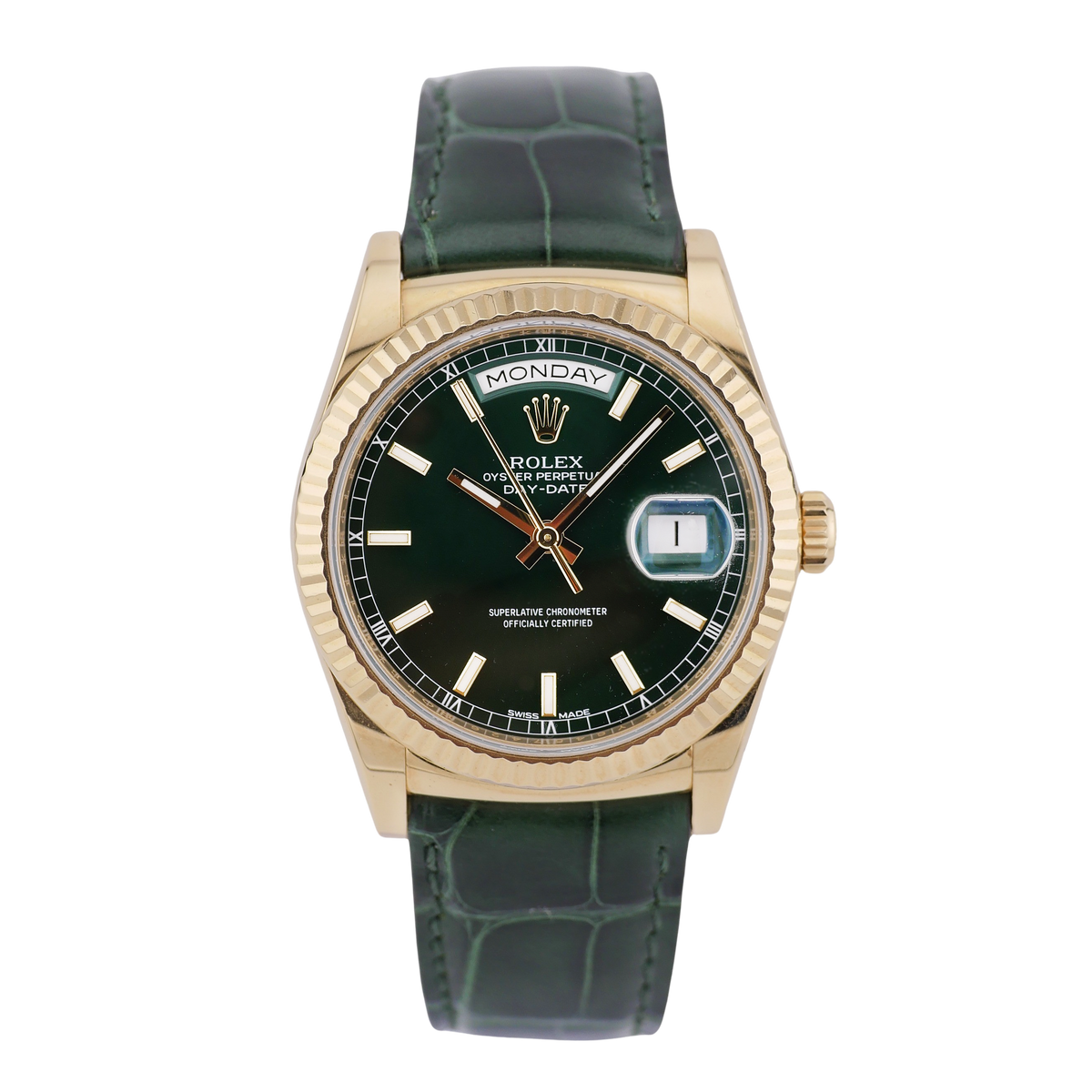 Rolex Day-Date 36 Gelbgold 118138