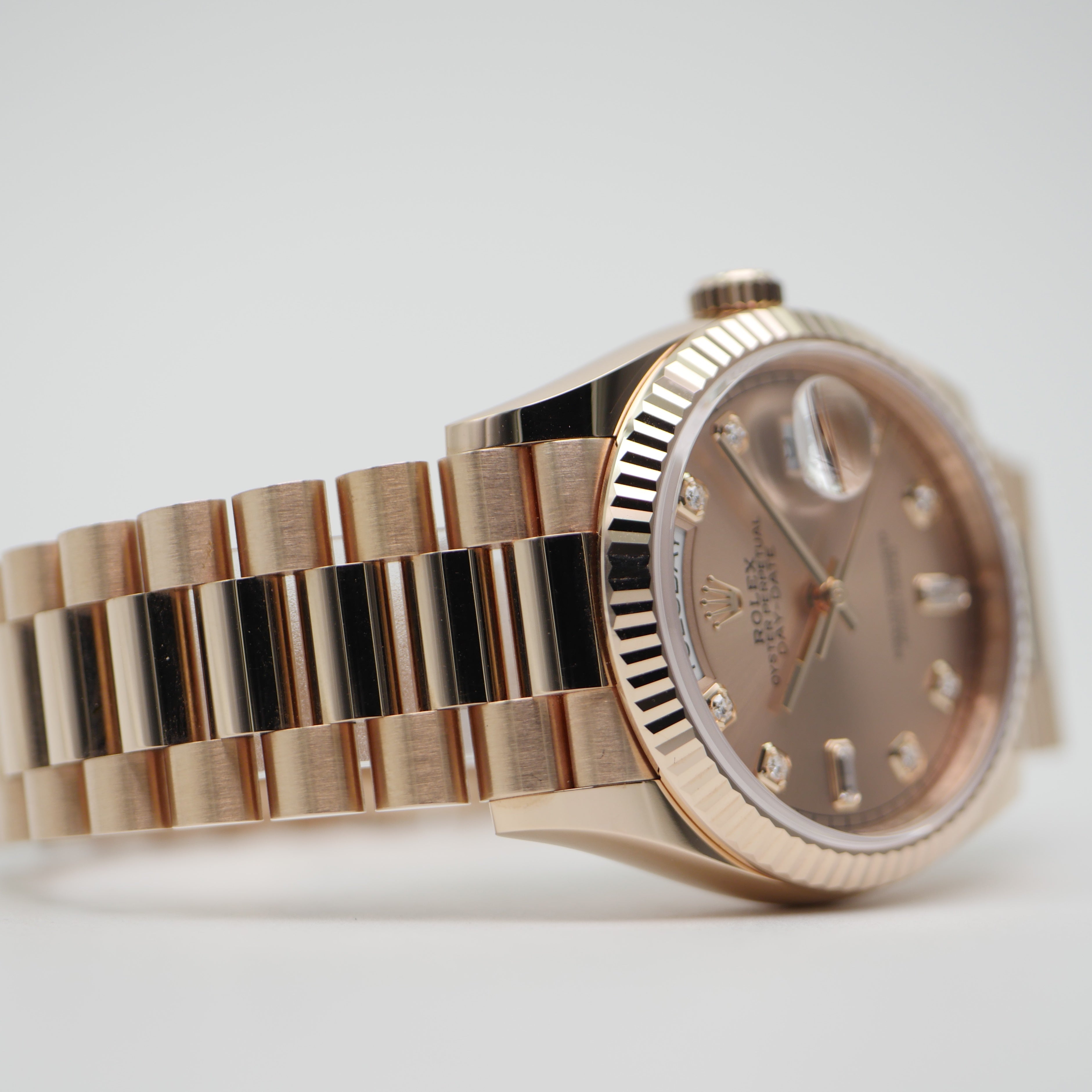 Rolex Day-Date 36 Roségold 128235 - 2023 ''verklebt''