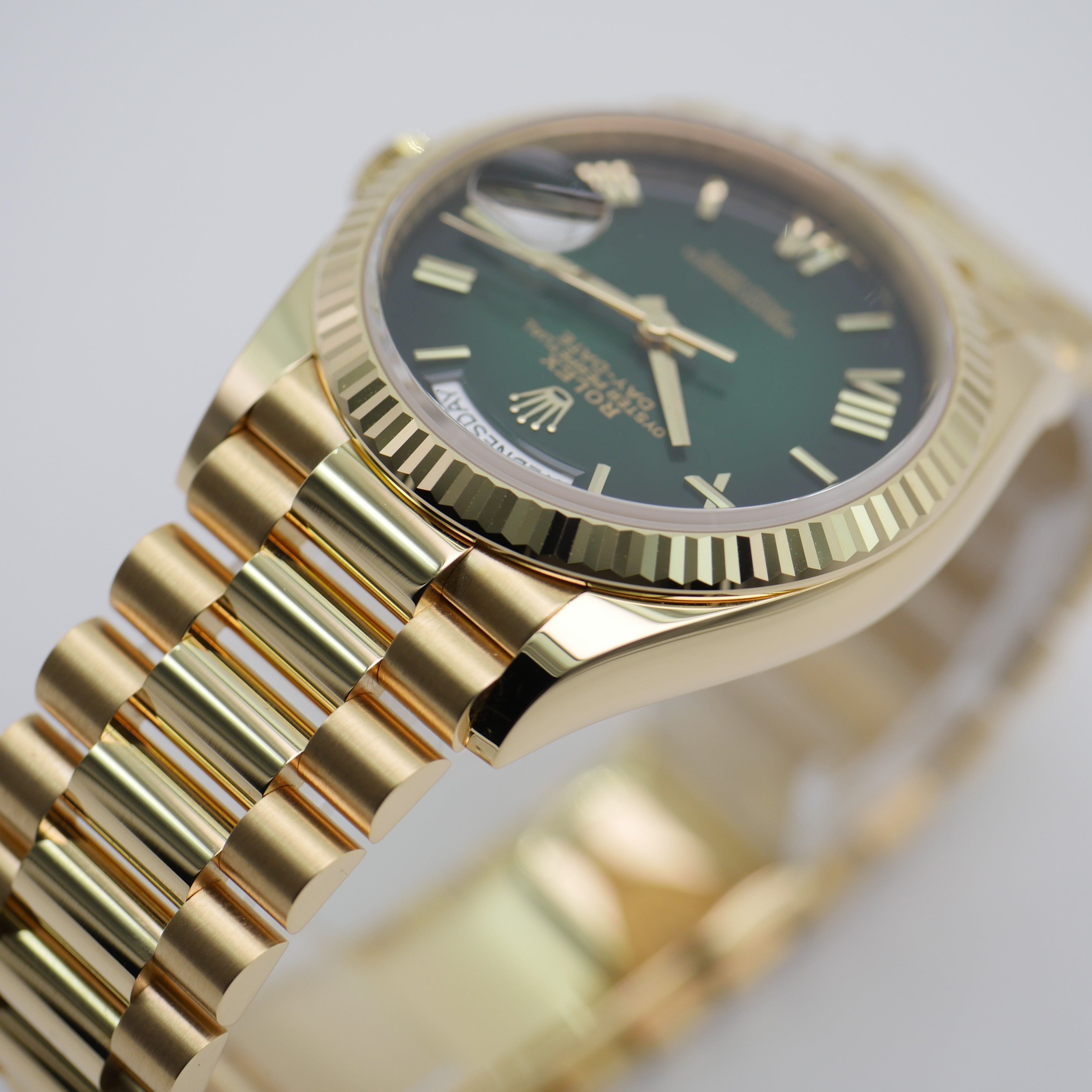 Rolex Day-Date 36 Ombré Gelbgold 128238 - 2025