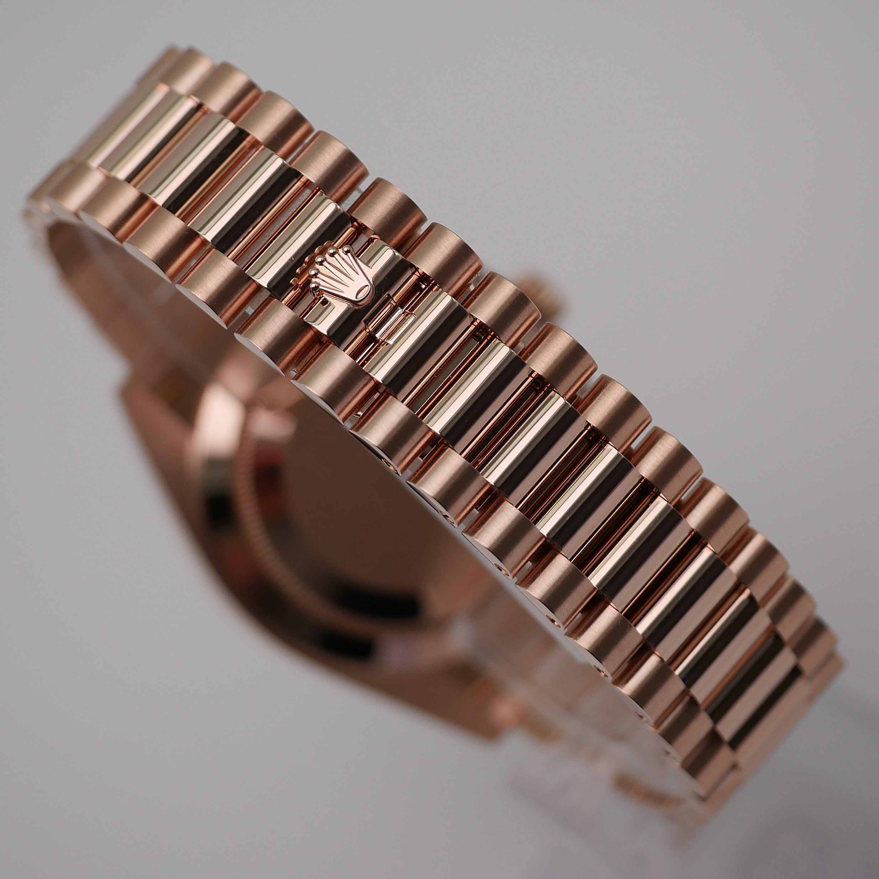 Rolex Day-Date 40 228235 - 2017 Chocolate Baguette Dial
