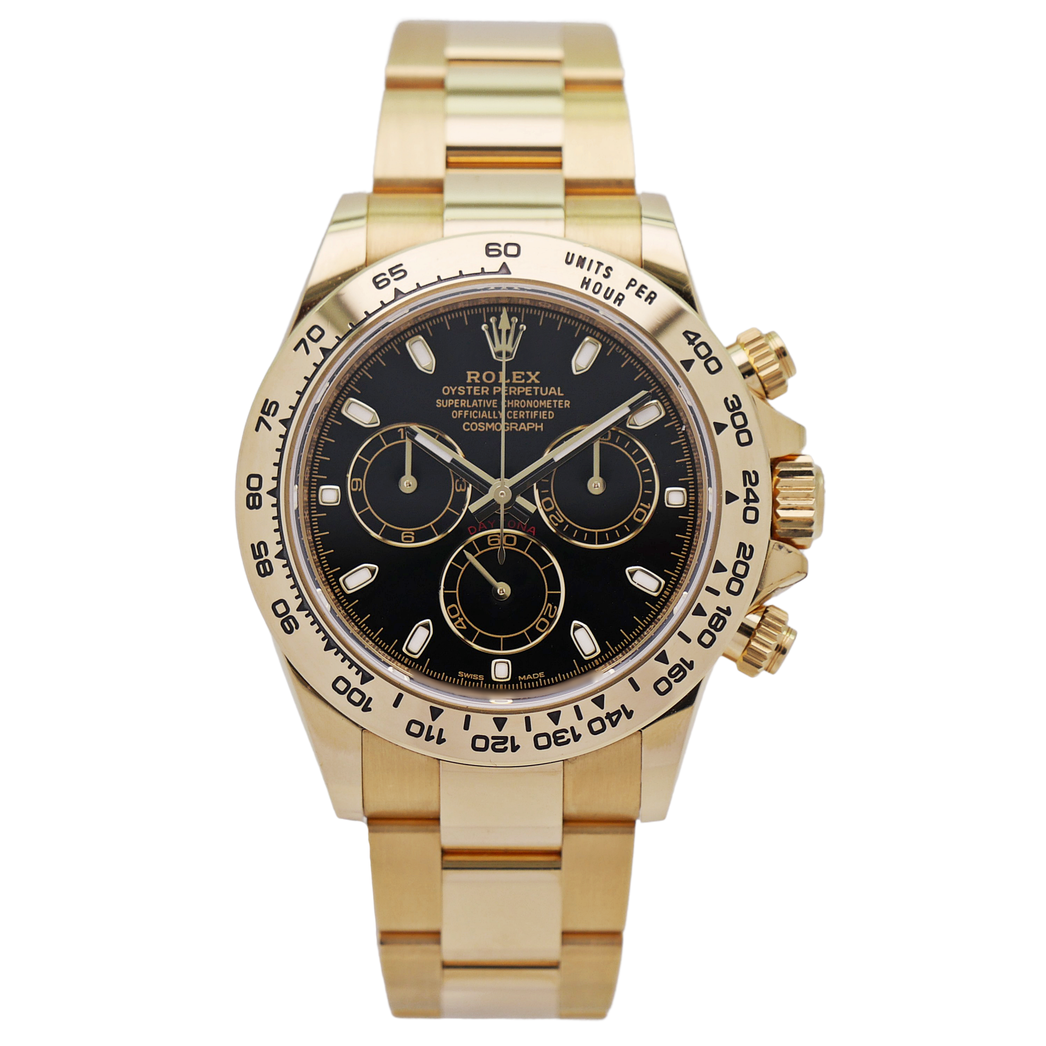 Rolex Daytona Yellow Gold 116508 - 2018