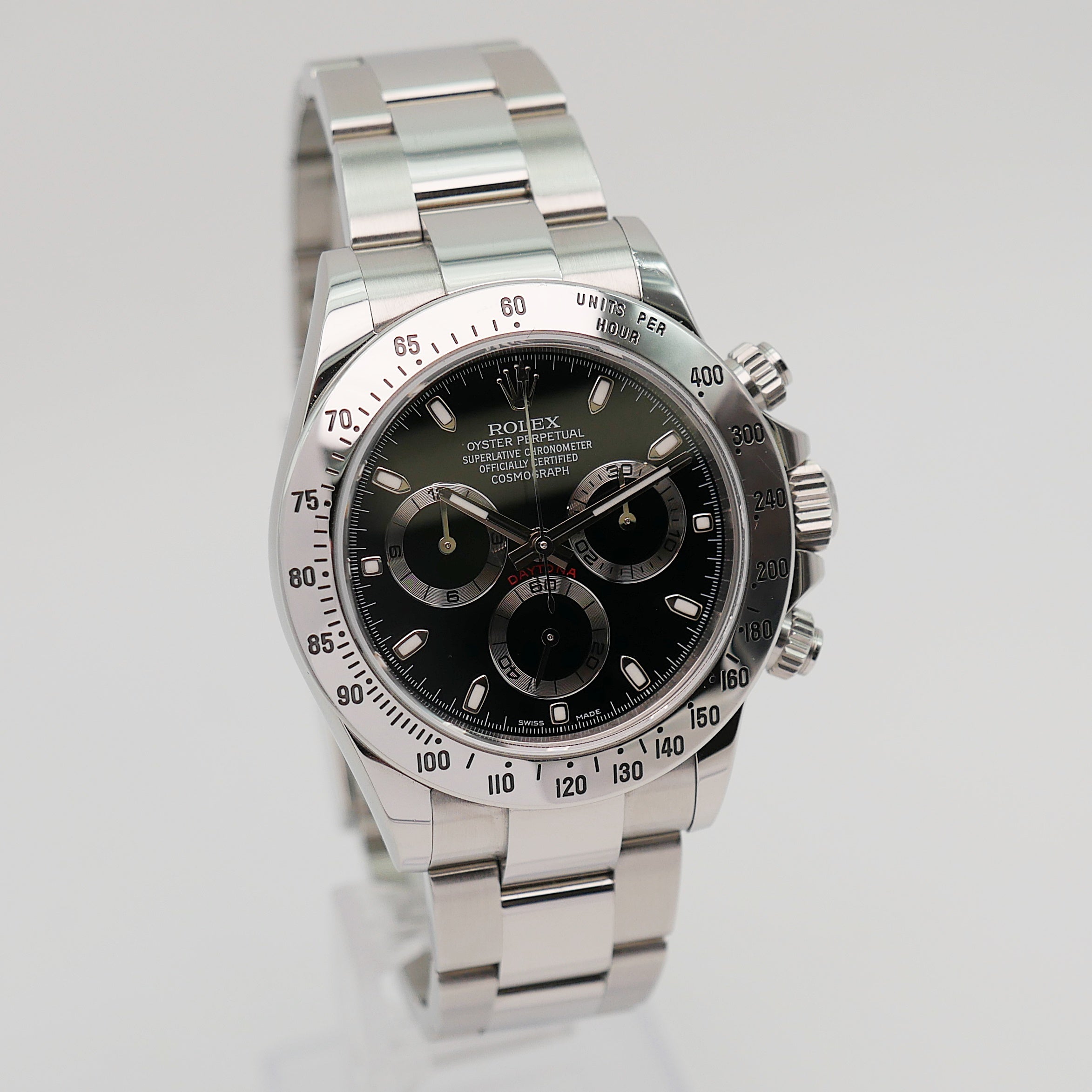 Rolex Daytona Stahl 116520 - 2015 - new buckle