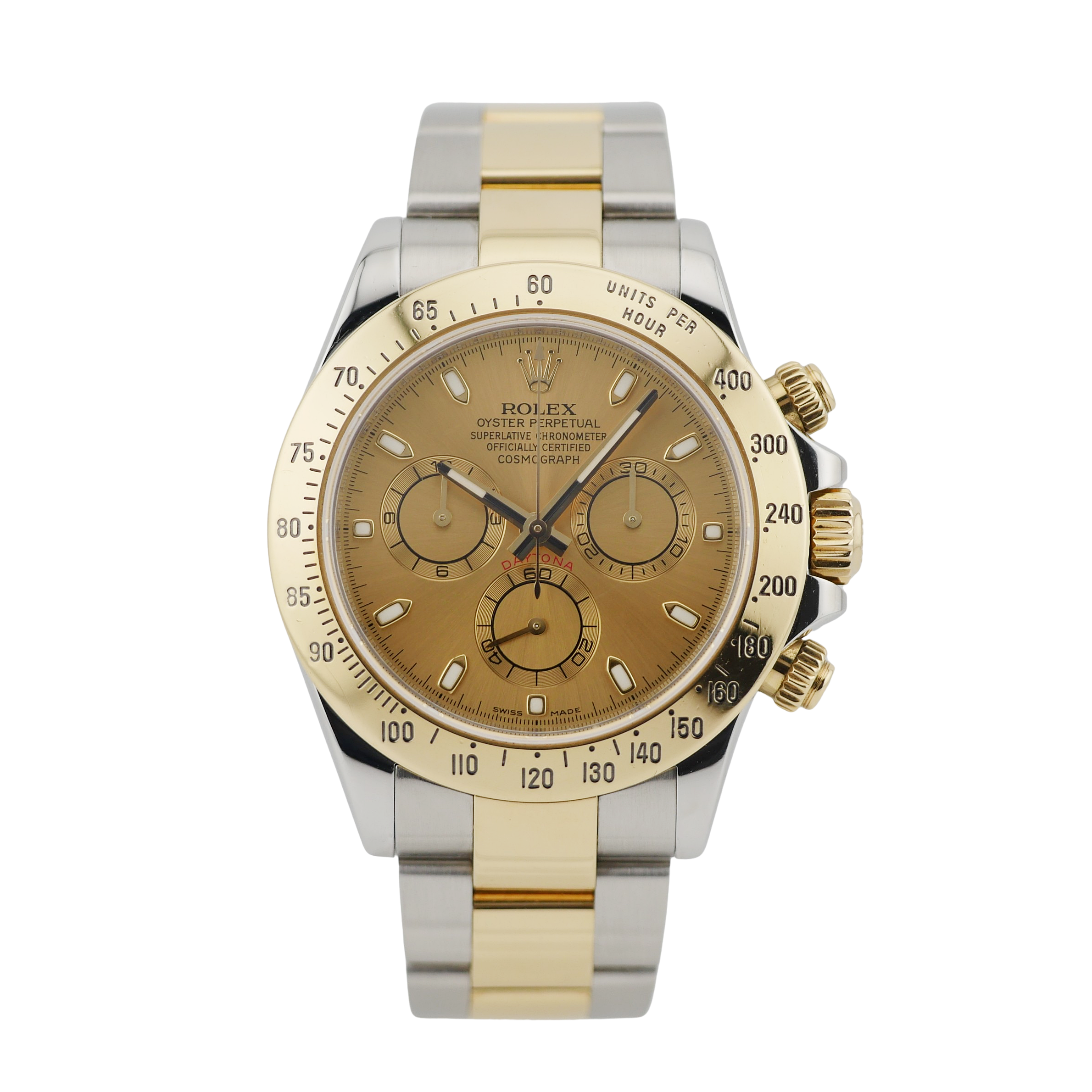 Rolex Daytona Stahl / Gold 116523 - 2014