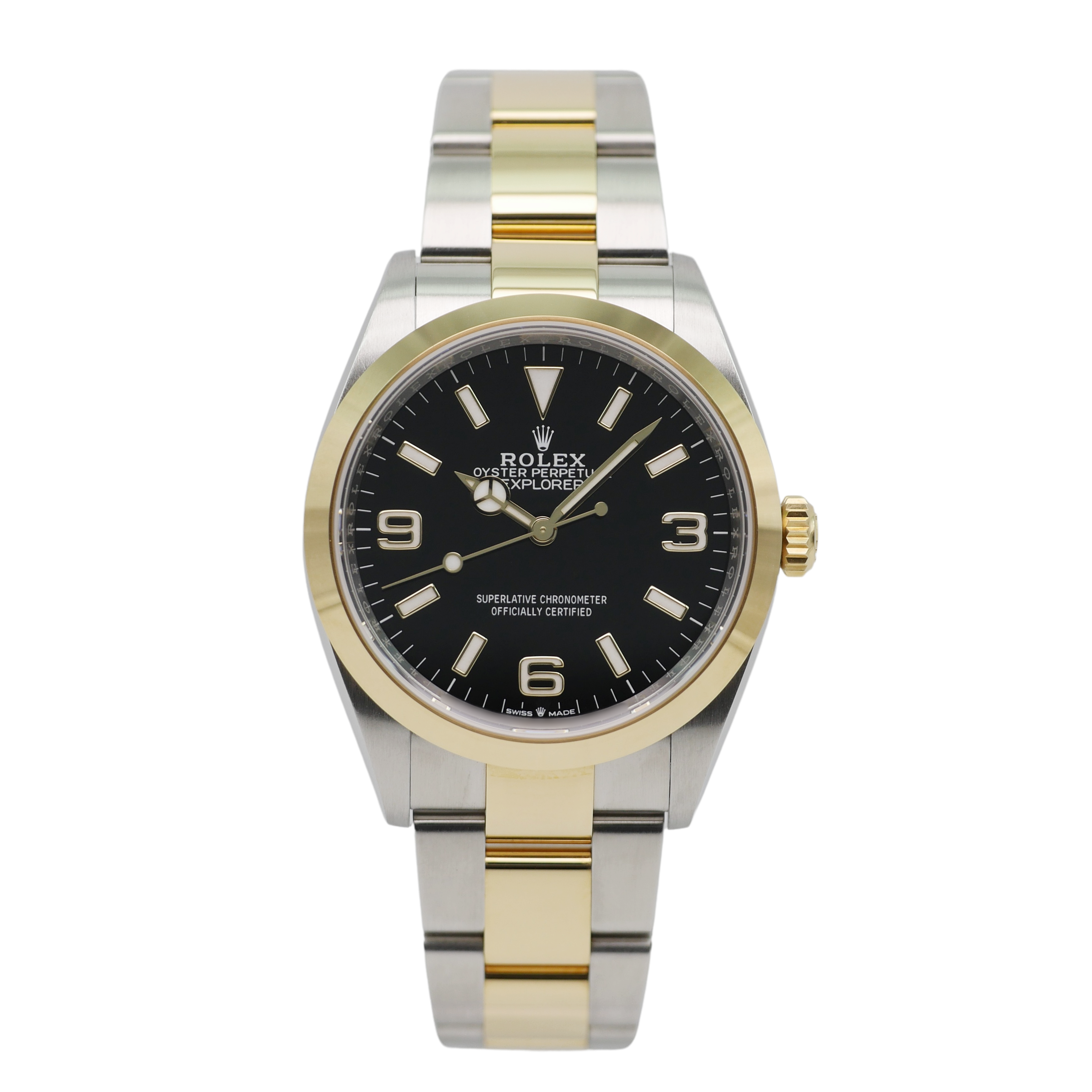 Rolex Explorer 36 Stahl / Gelbgold 124273 - 2021