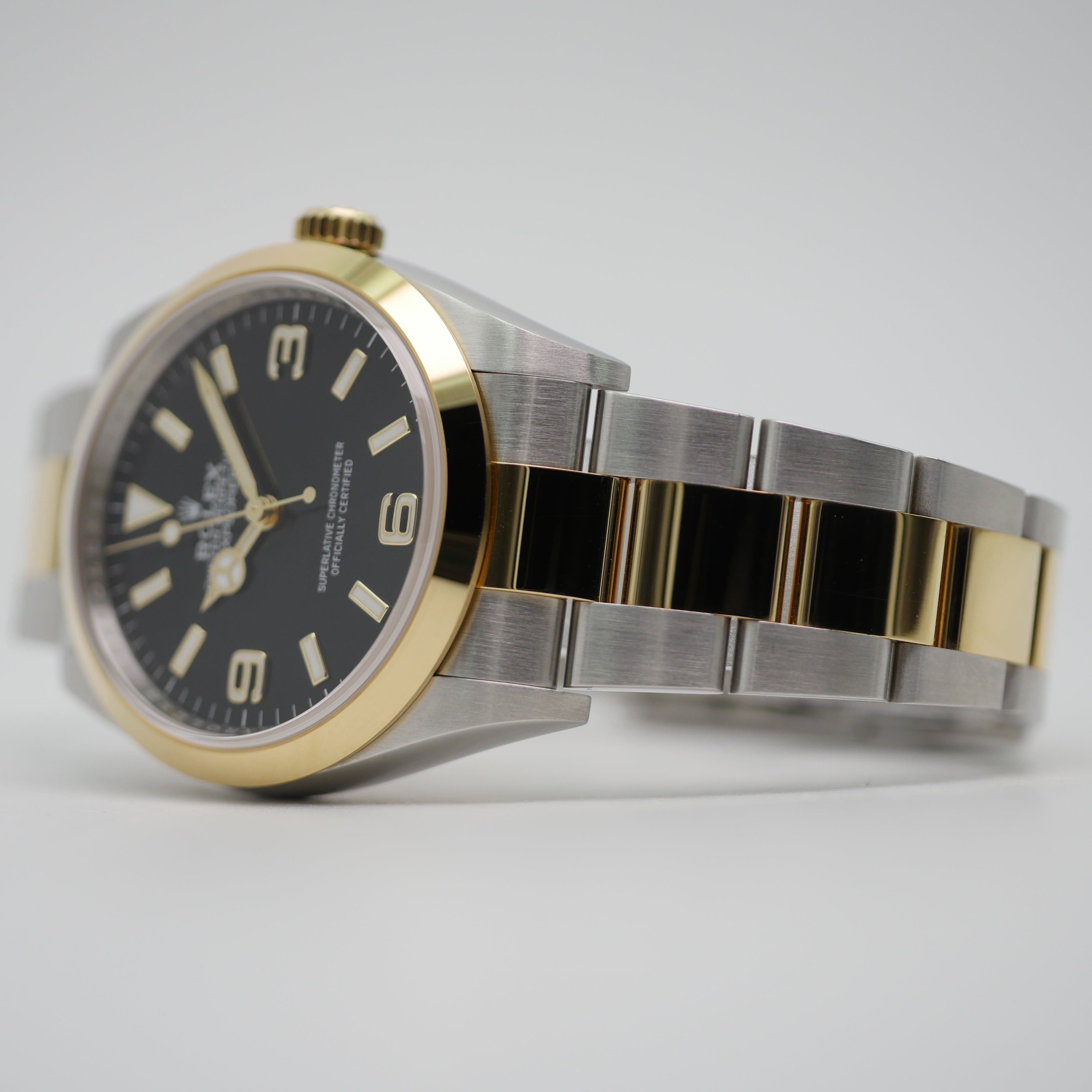 Rolex Explorer 36 Steel / Yellow Gold 124273 - 2021 