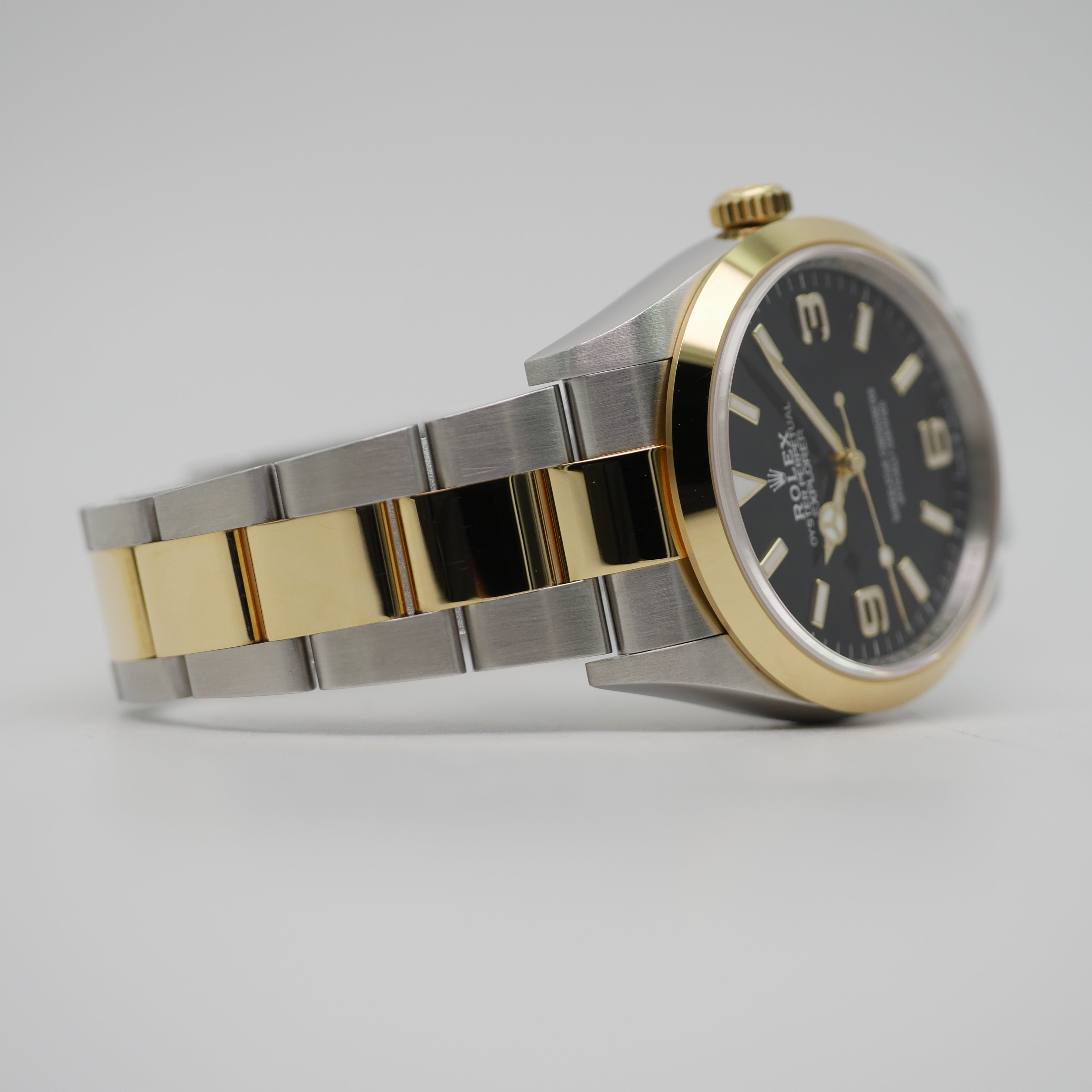Rolex Explorer 36 Steel / Yellow Gold 124273 - 2021 