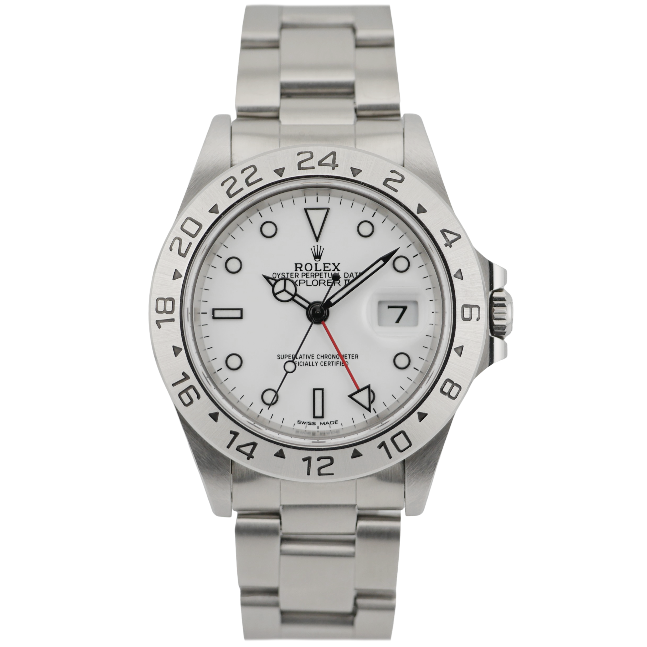 Rolex Explorer II Stahl 16570 - 1996 "Rolex Service Garantie bis 2026"