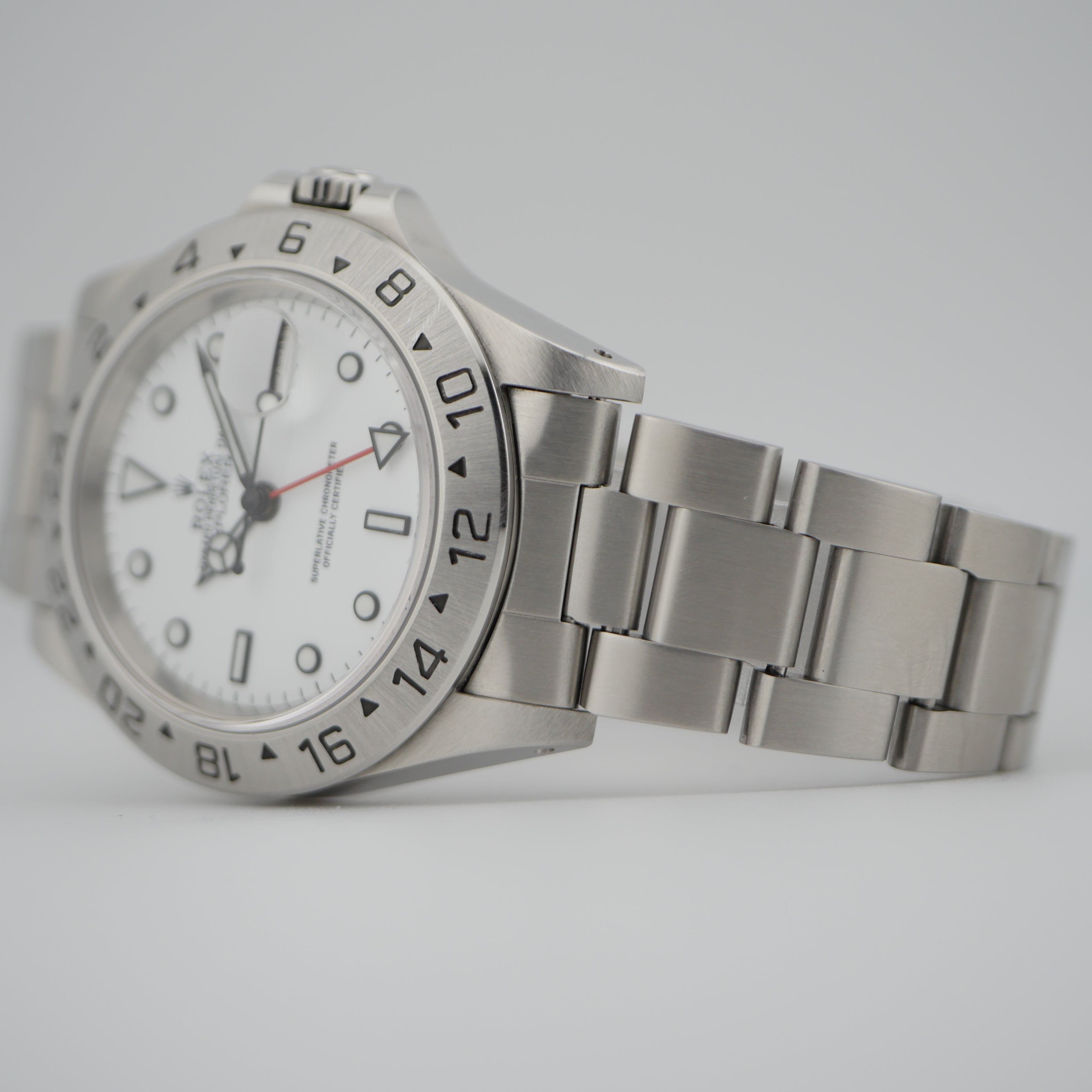Rolex Explorer II Stahl 16570 - 1996 "Rolex Service Garantie bis 2026"