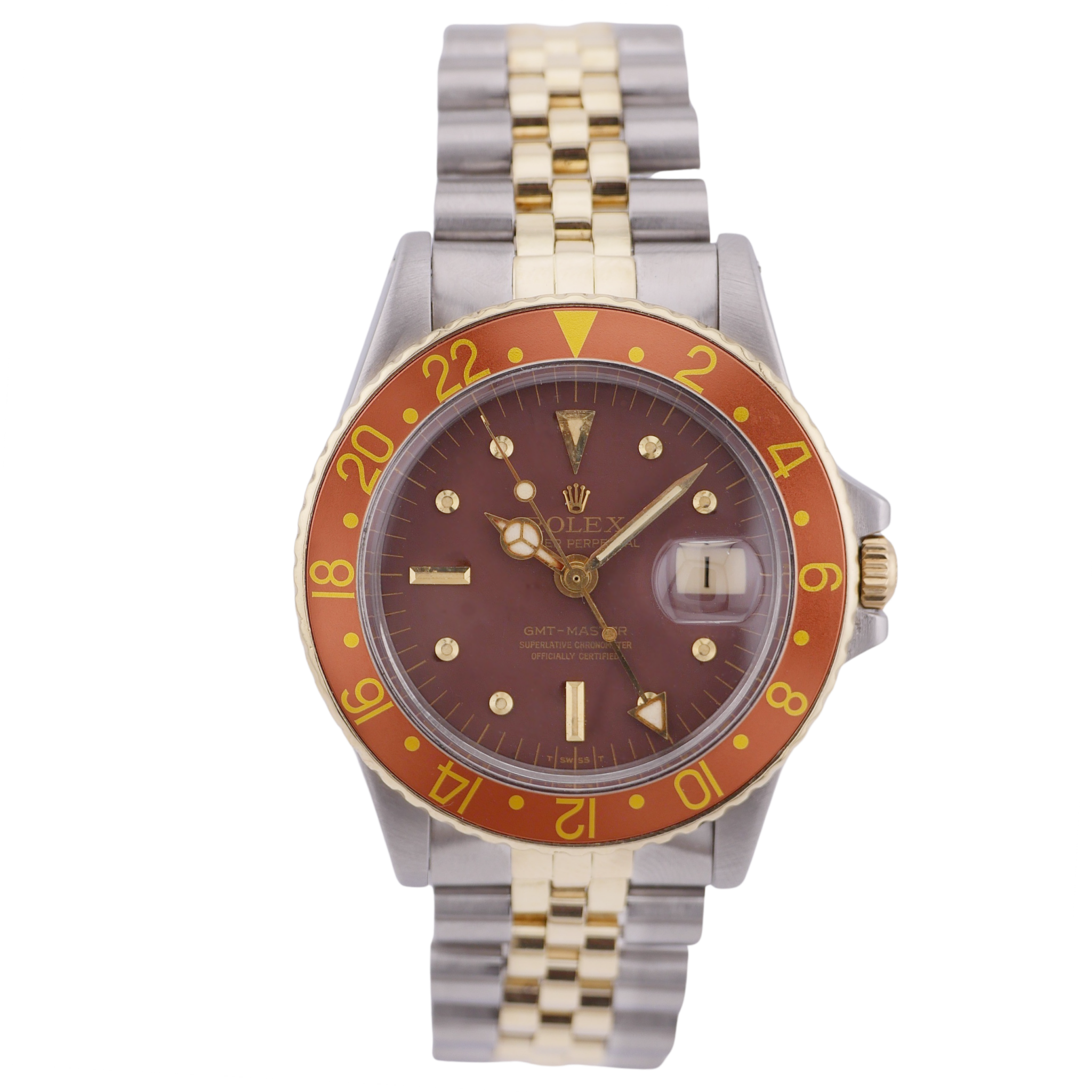 Rolex GMT-Master Stahl/Gold ''Rootbeer'' 1675 - 1971