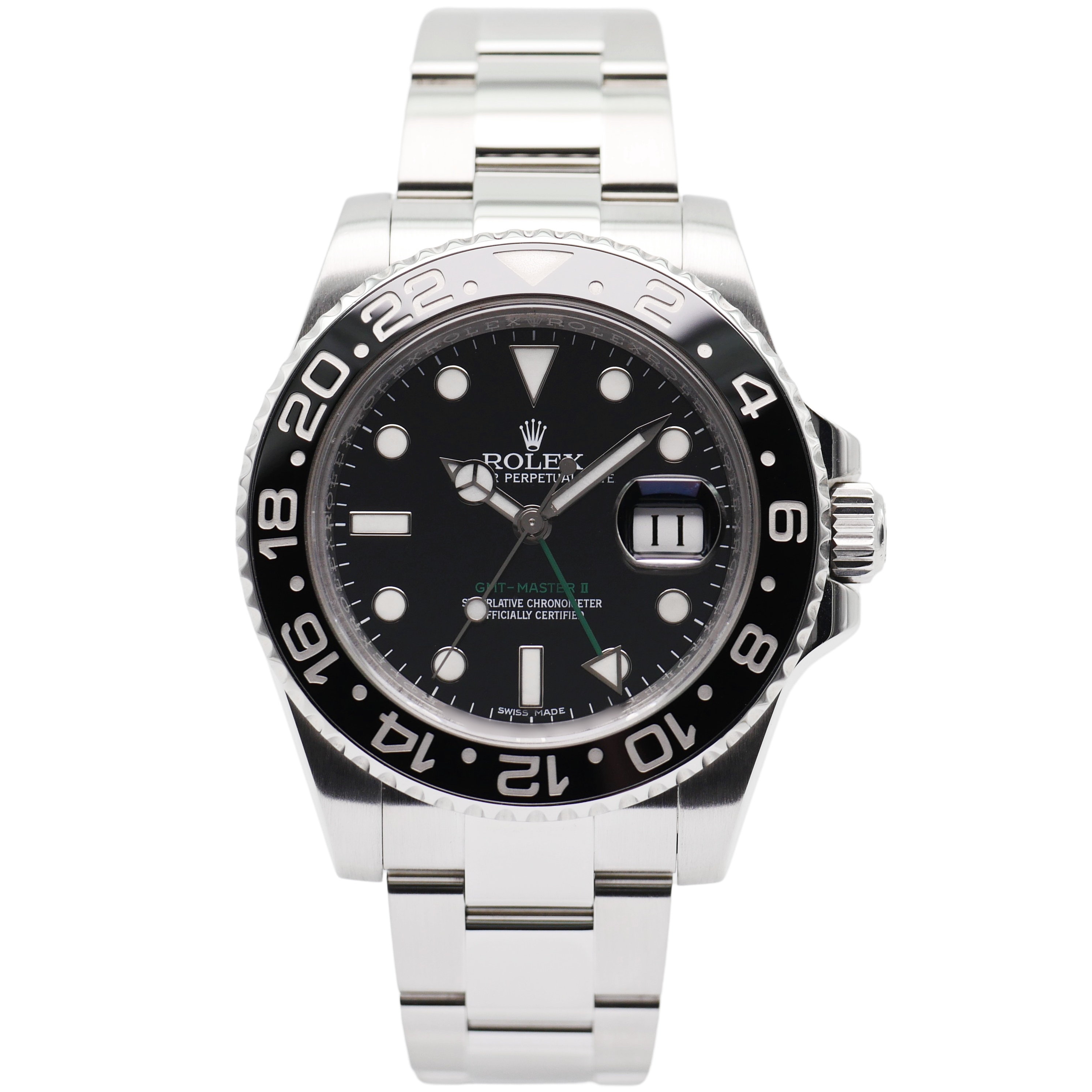 Rolex GMT Master II Stahl 116710LN - 2008