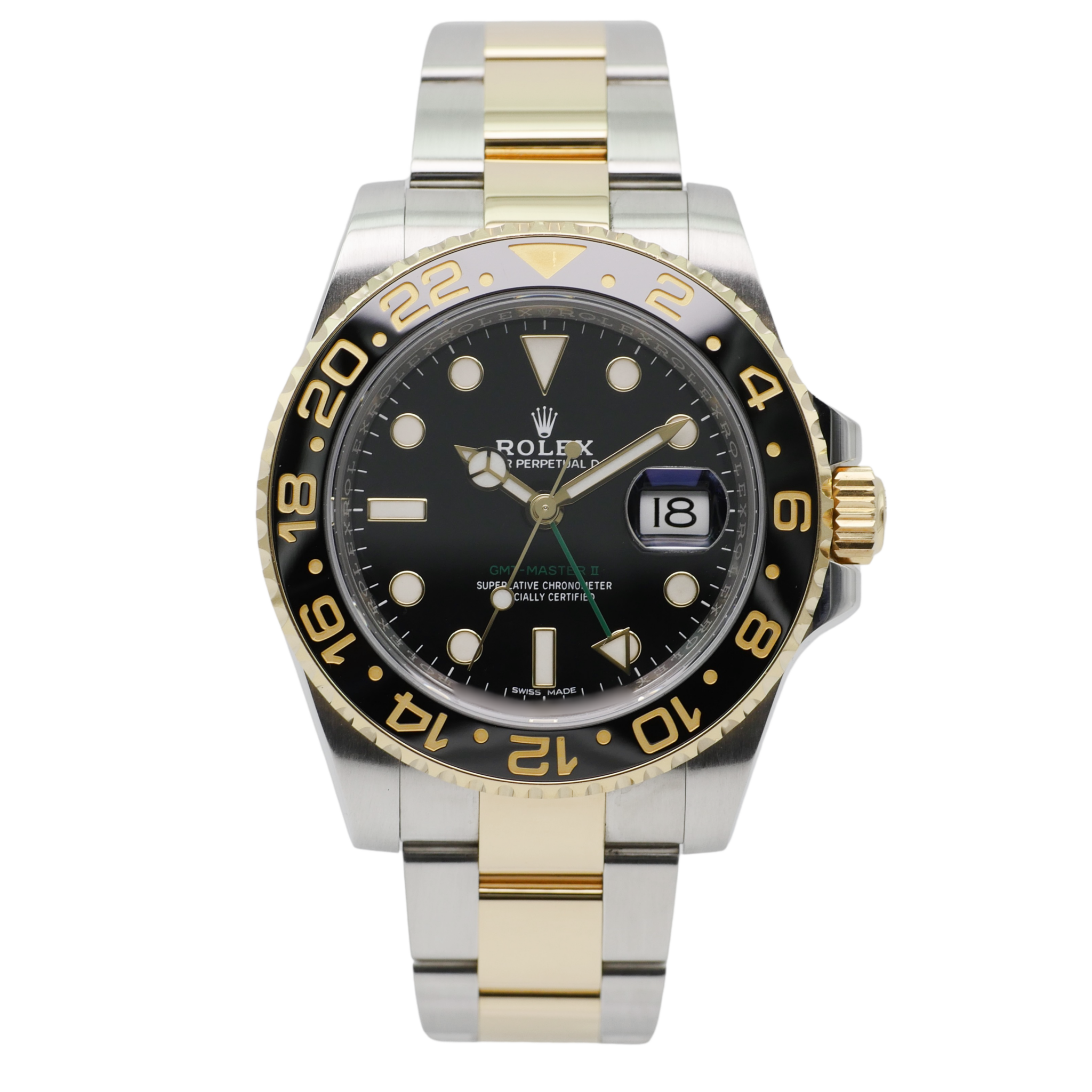 Rolex GMT-Master II Stahl / Gelbgold 116713LN - 2017
