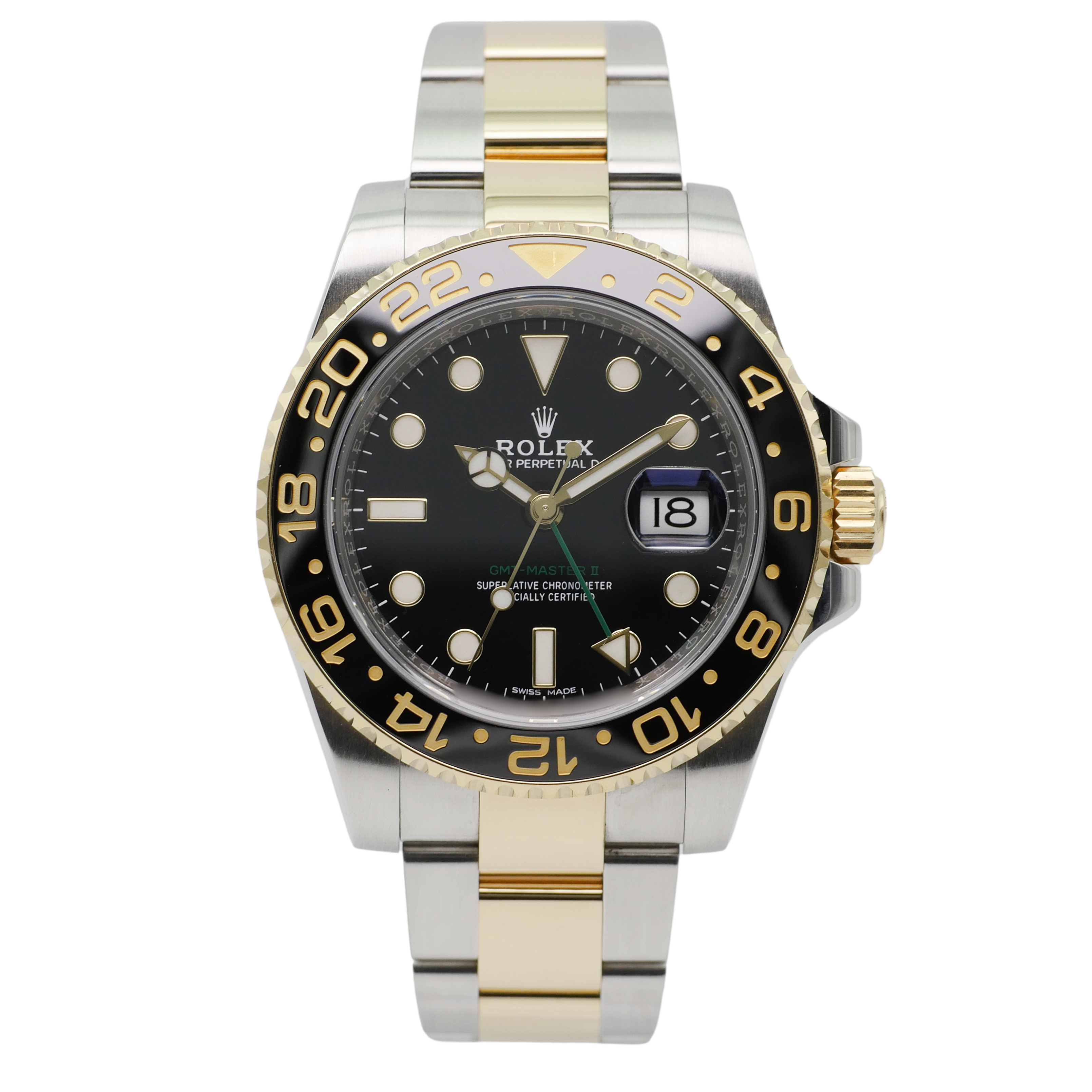 Rolex GMT-Master II Stahl / Gelbgold 116713LN