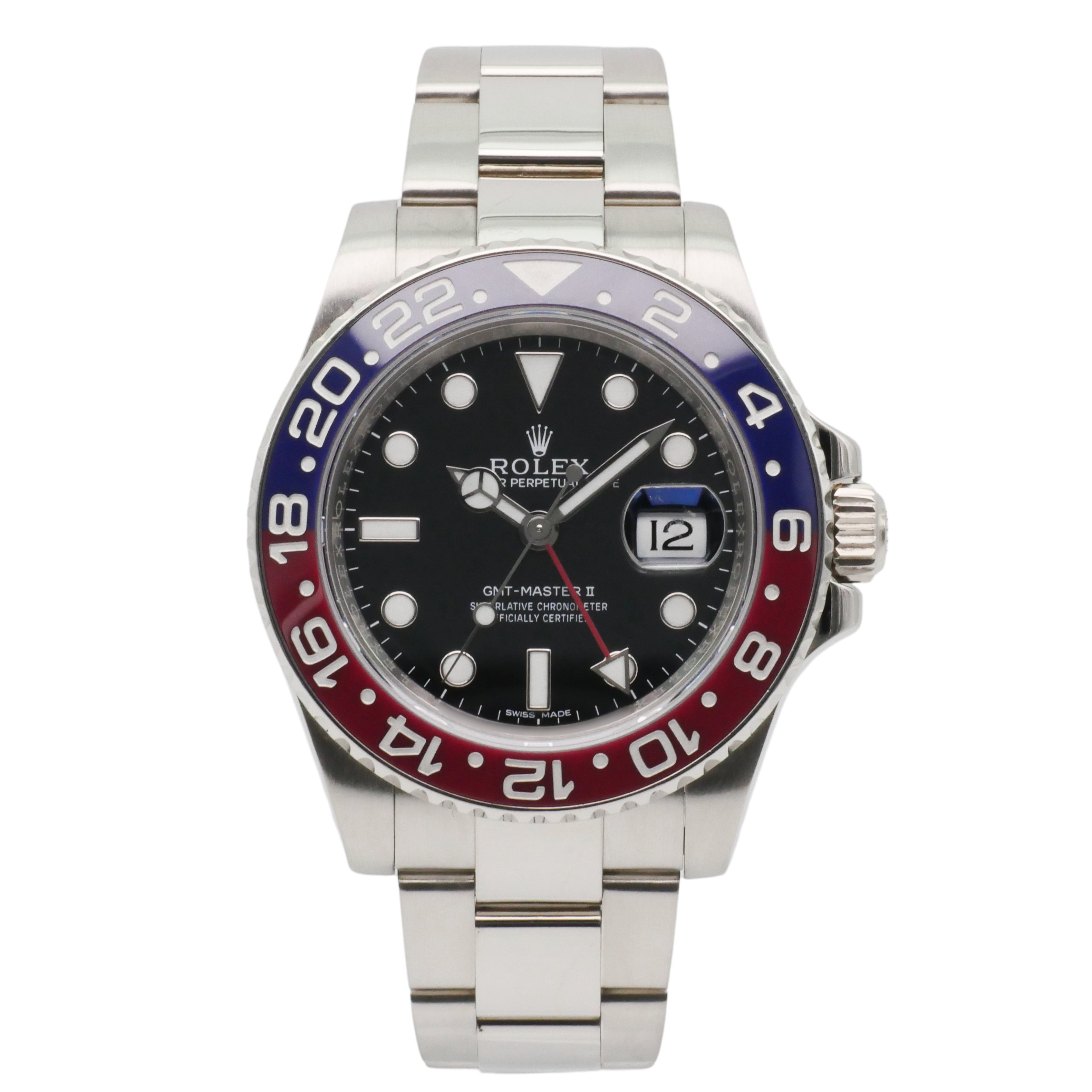 Rolex GMT Master II Weißgold "Pepsi" 116719BLRO