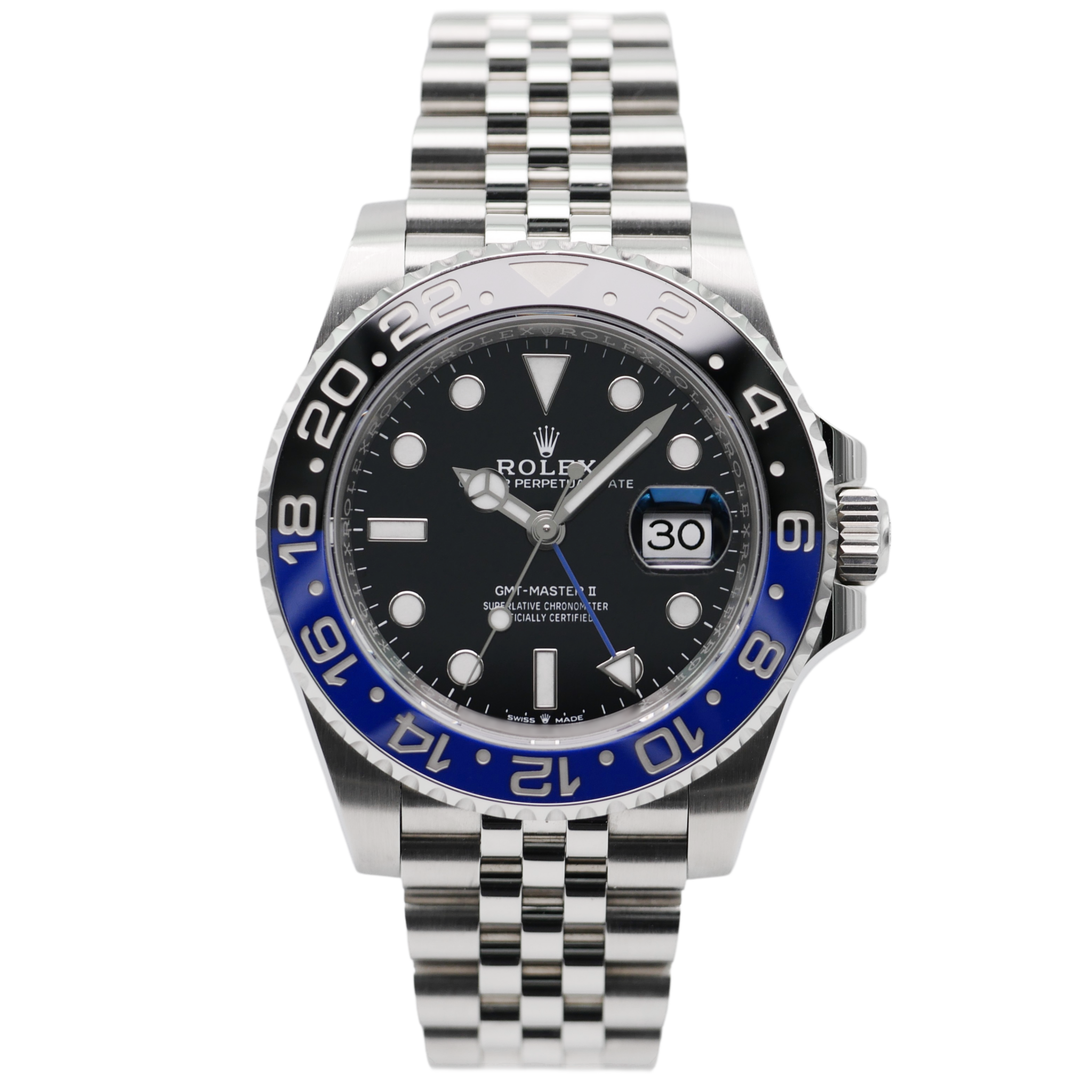 Rolex GMT-Master II Stahl 126710BLNR - 2019
