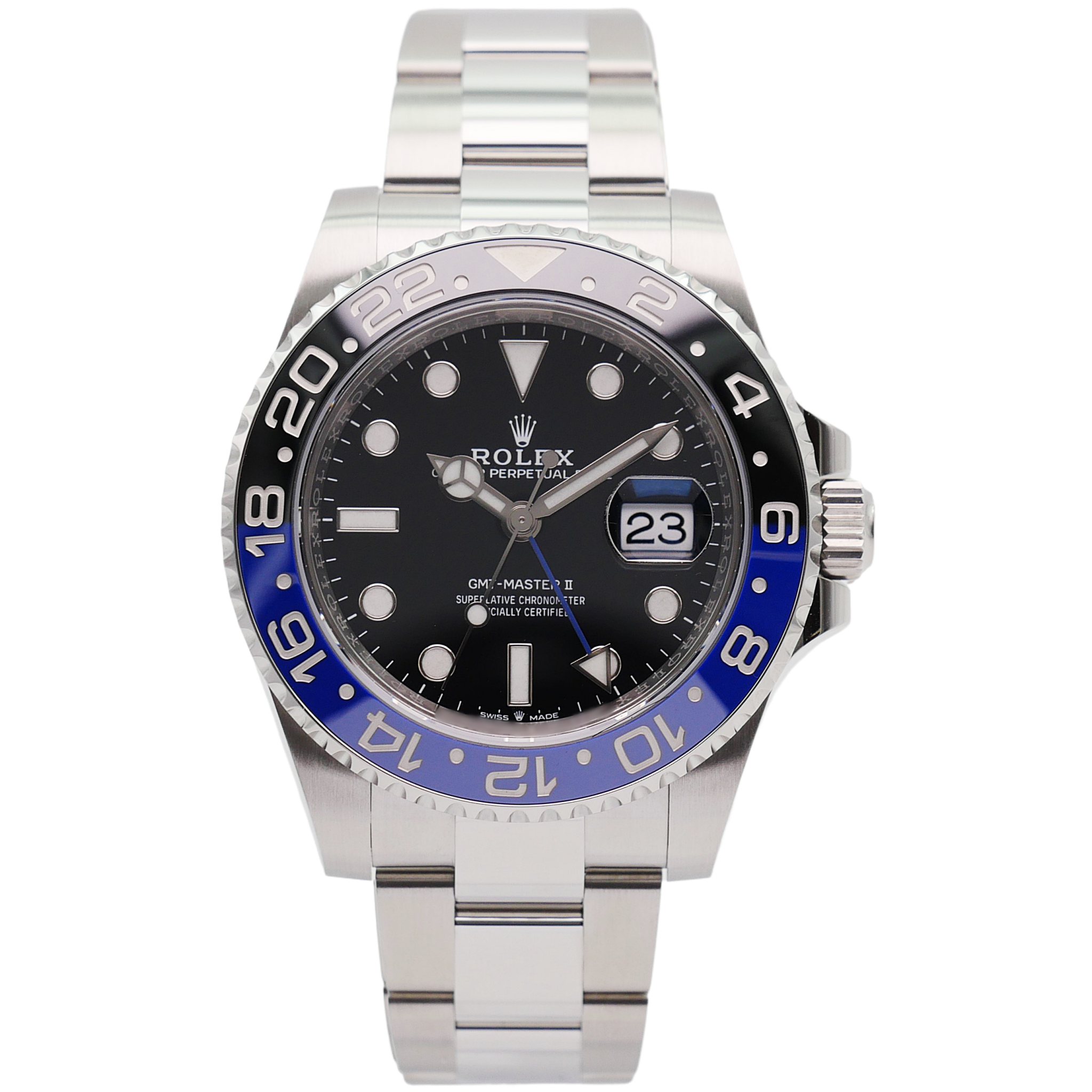 Rolex GMT-Master II Stahl 126710BLNR - 2025