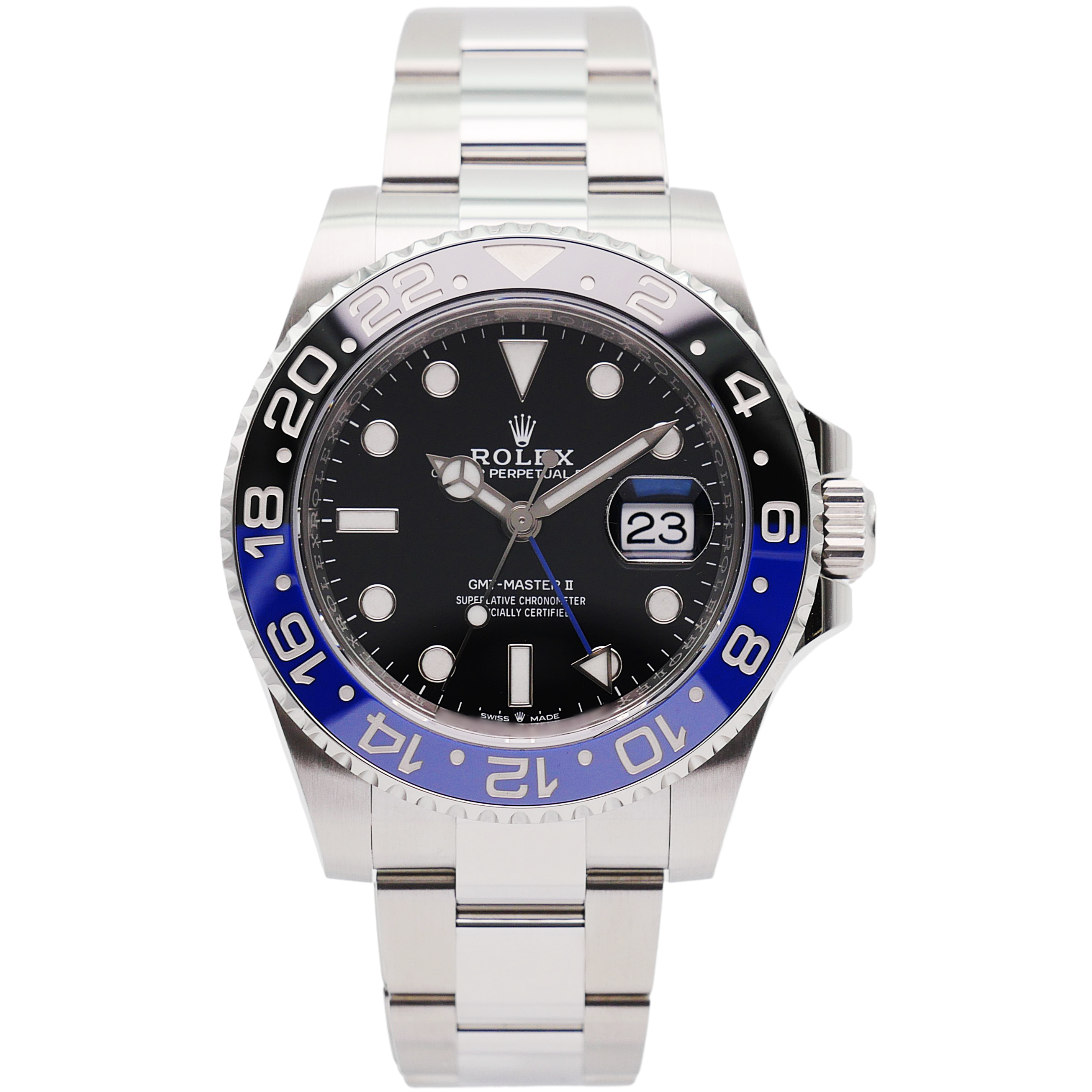 Rolex GMT-Master II Stahl 126710BLNR "Batman" - 2024