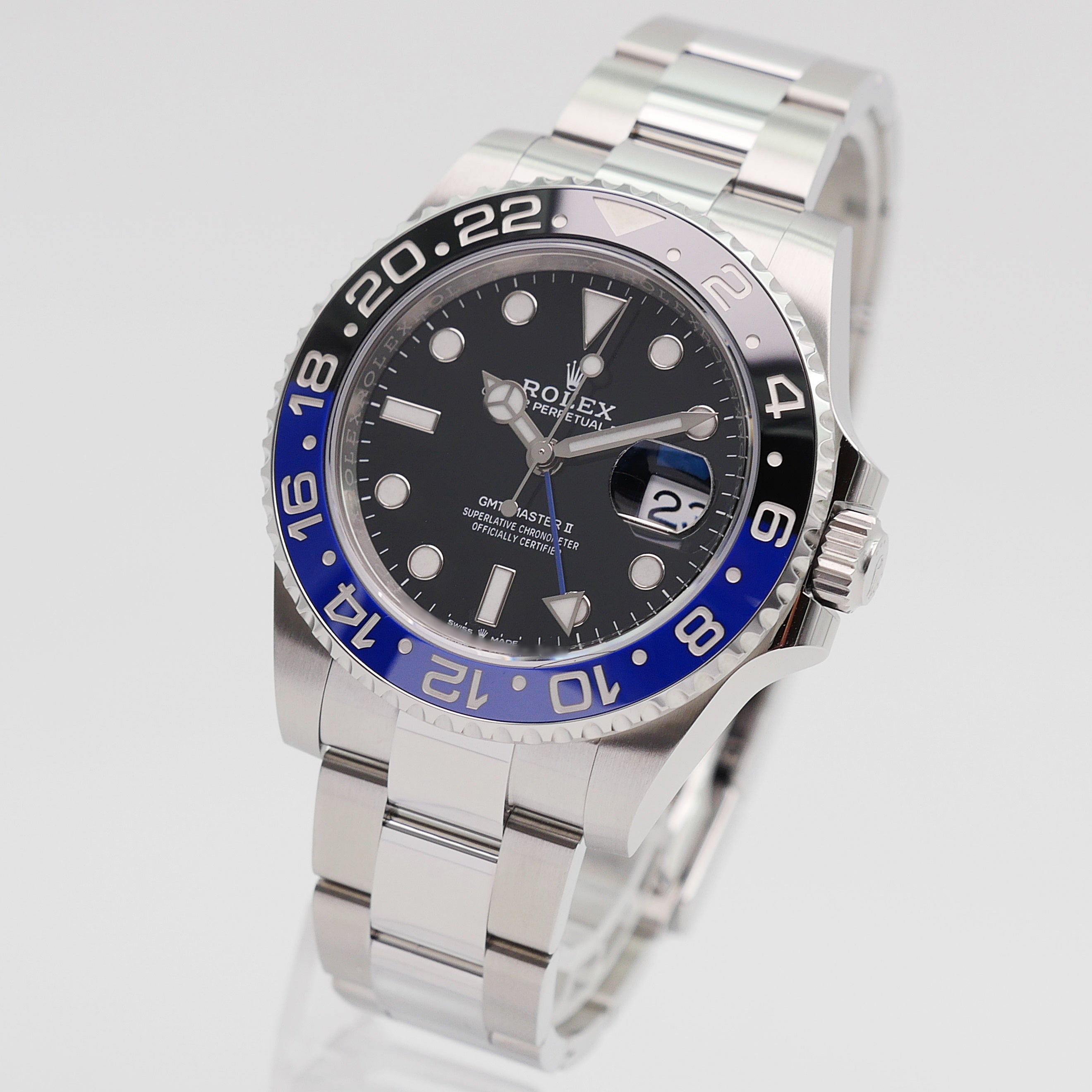 Rolex GMT-Master II Stahl 126710BLNR - 2023