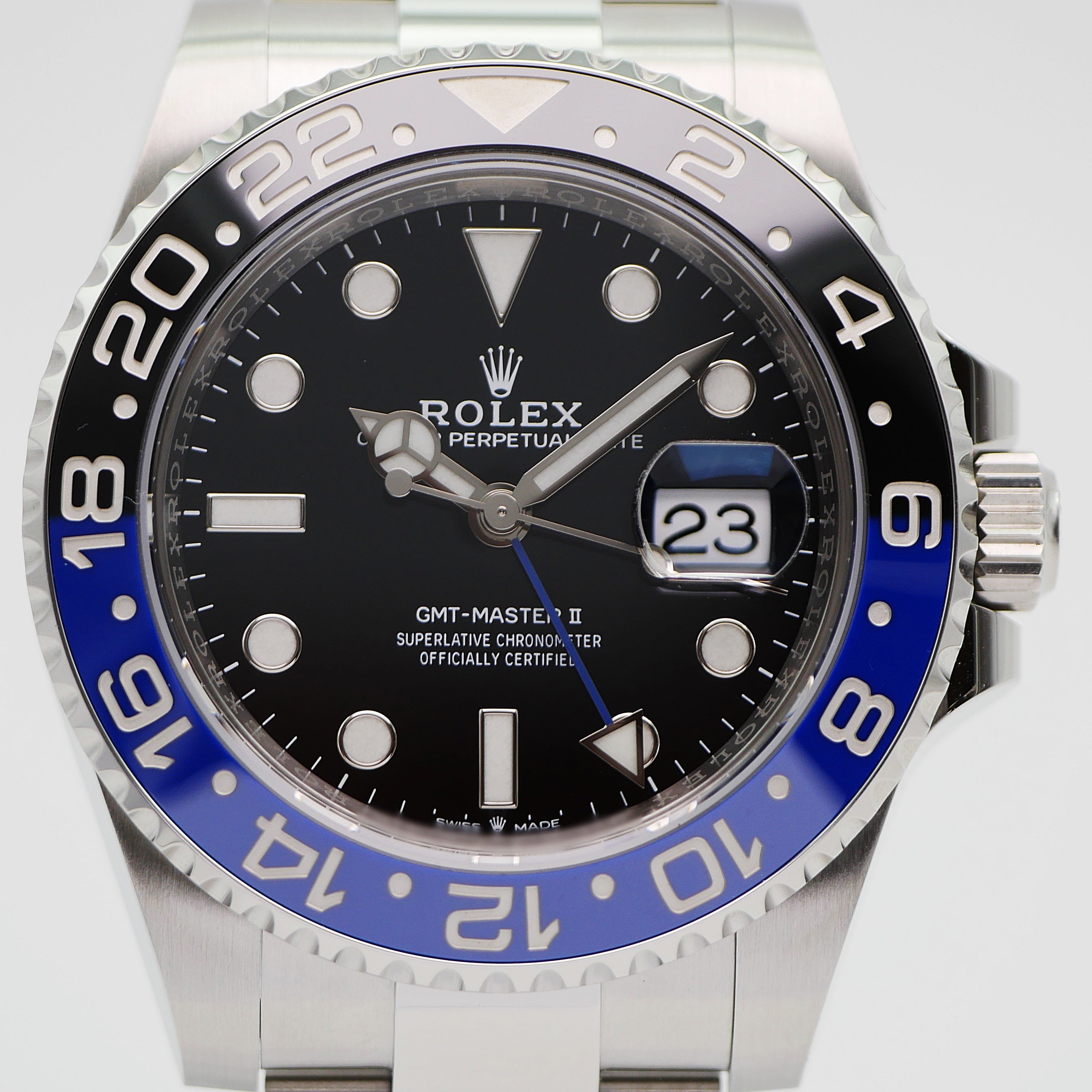 Rolex GMT-Master II Stahl 126710BLNR "Batman" - 2024