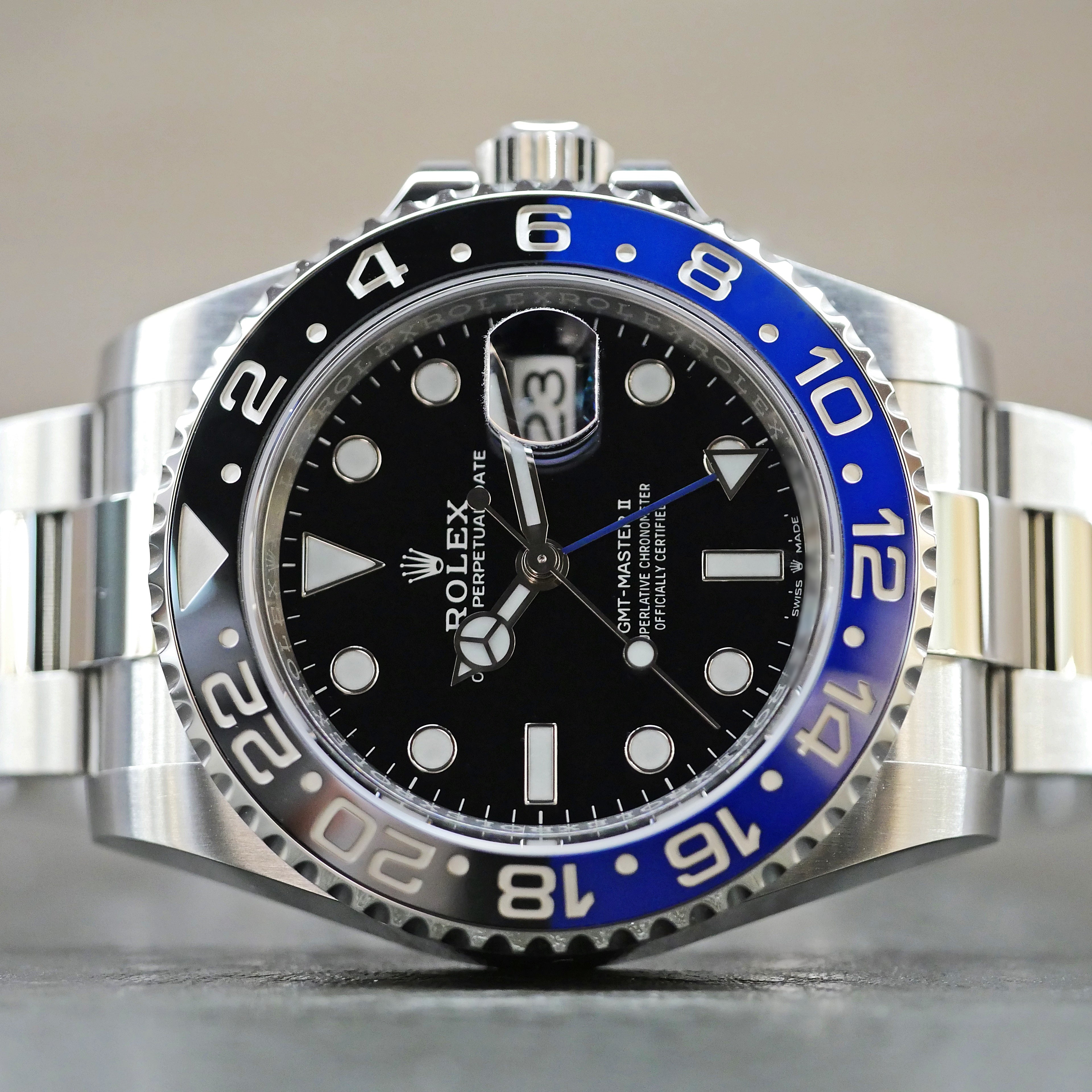 Rolex GMT-Master II Stahl 126710BLNR "Batman" - 2024
