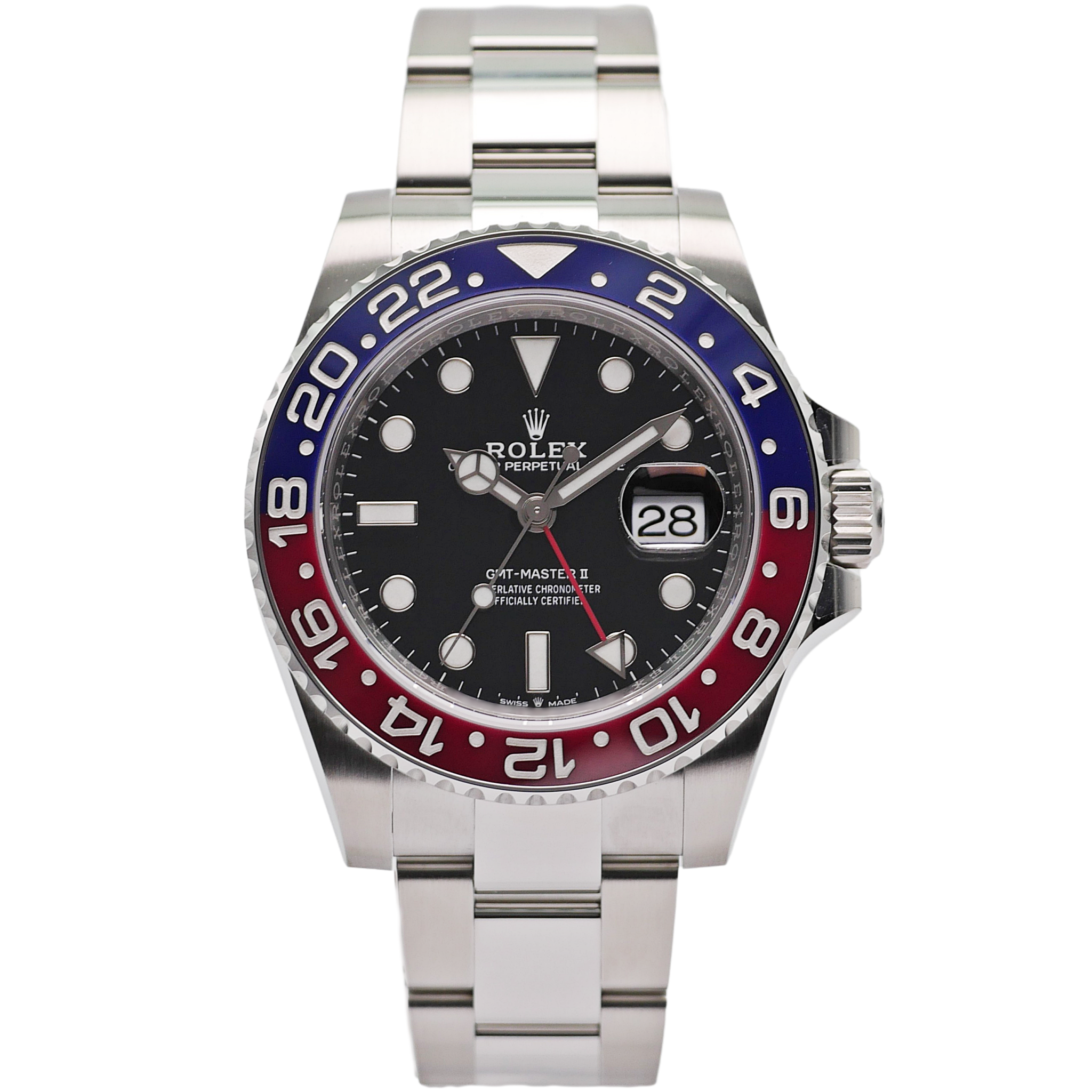 Rolex GMT-Master II Stahl 126710BLRO - 2025 "Full Stickers"