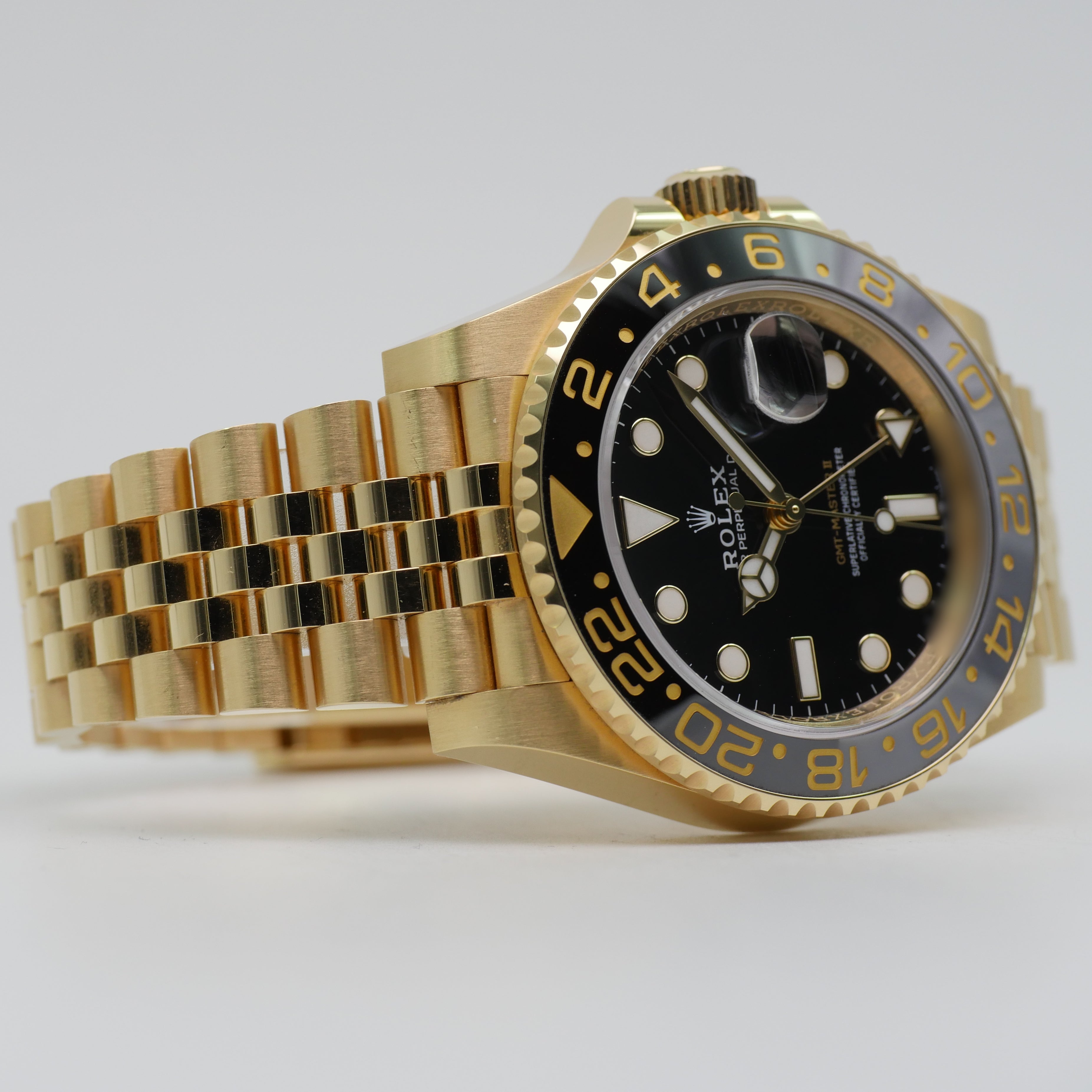 Rolex GMT-Master II Gelbgold 126718GRNR - 2023
