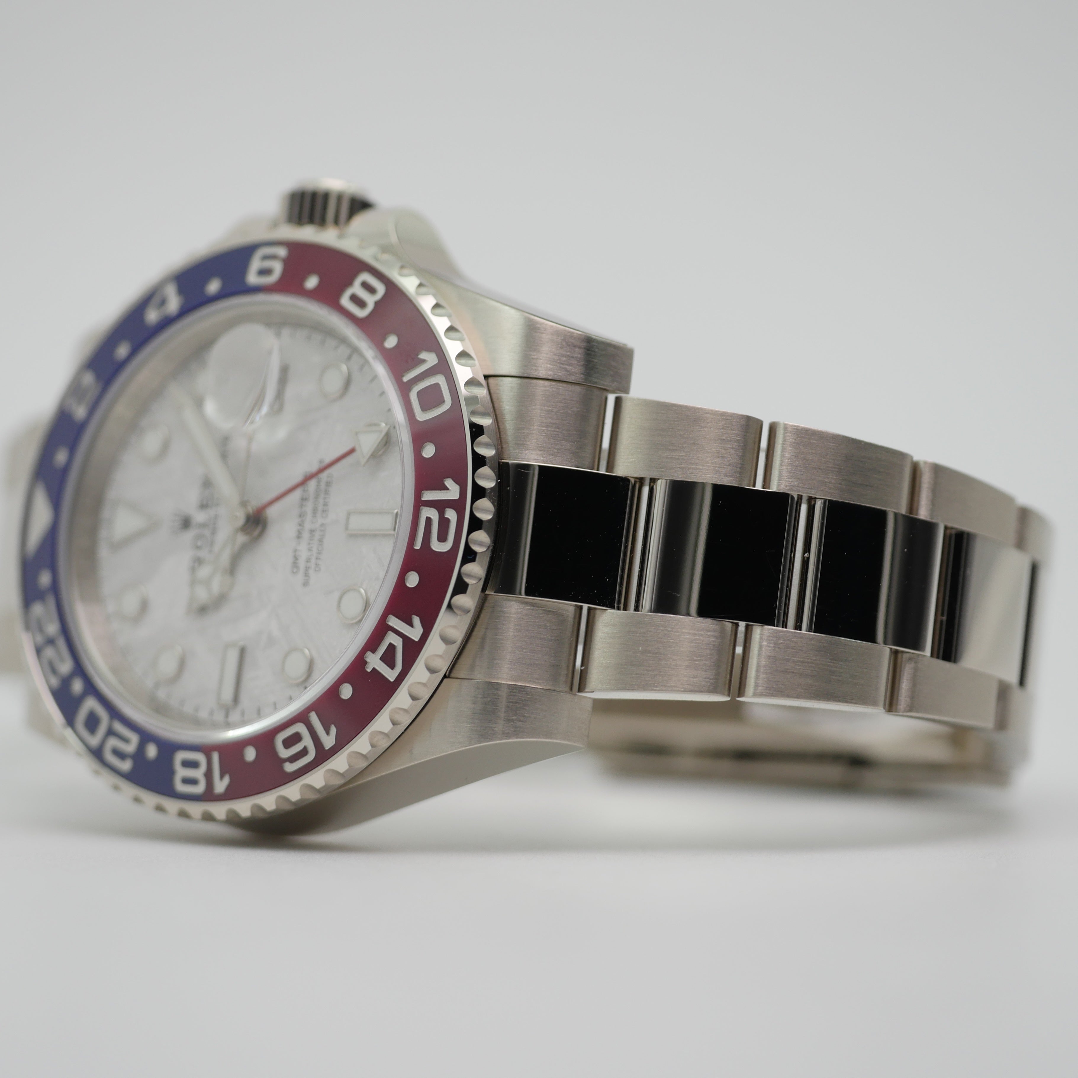 Rolex GMT-Master II "Meteorit" Weißgold 126719BLRO - 2019