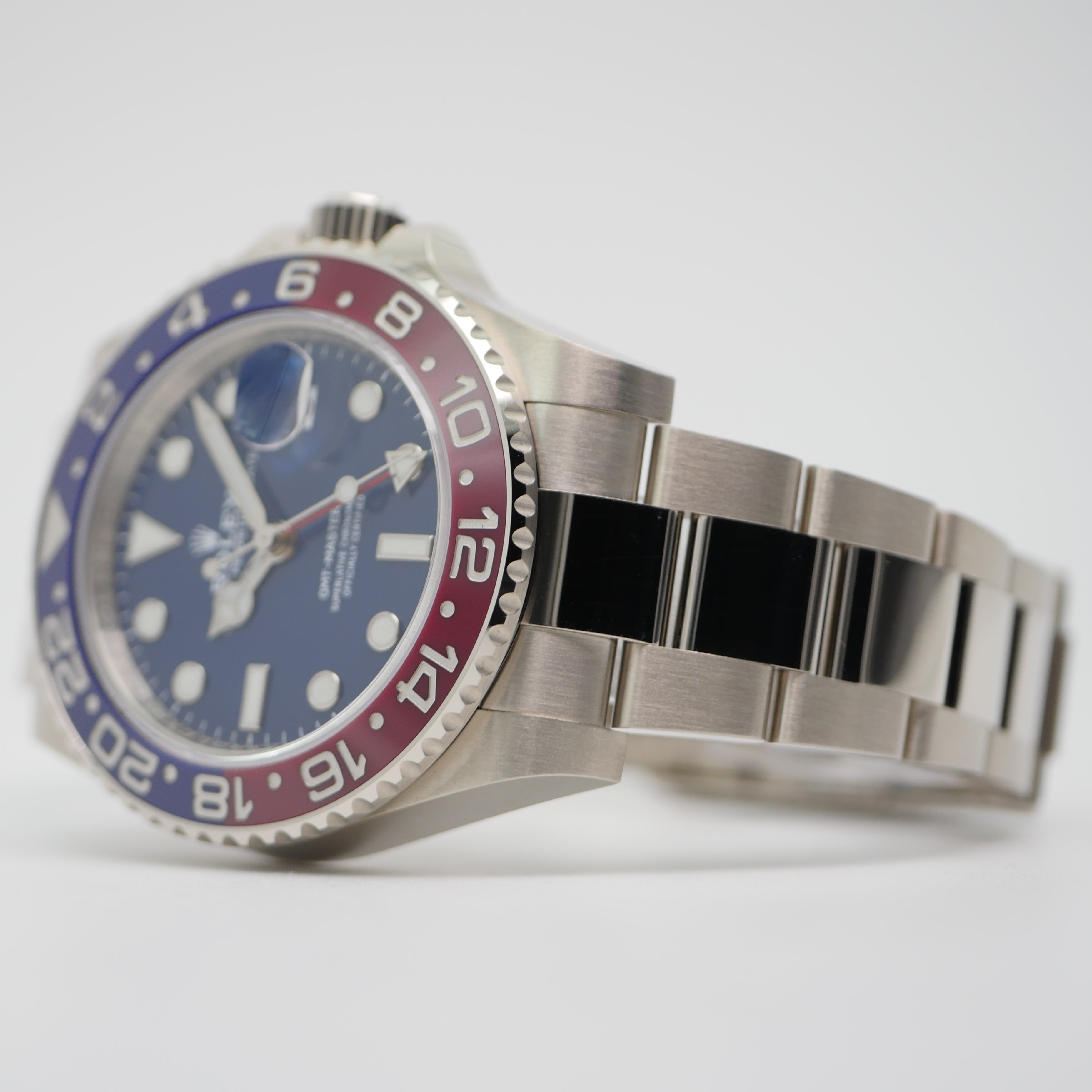Rolex GMT-Master II Weißgold 126719BLRO - 2021