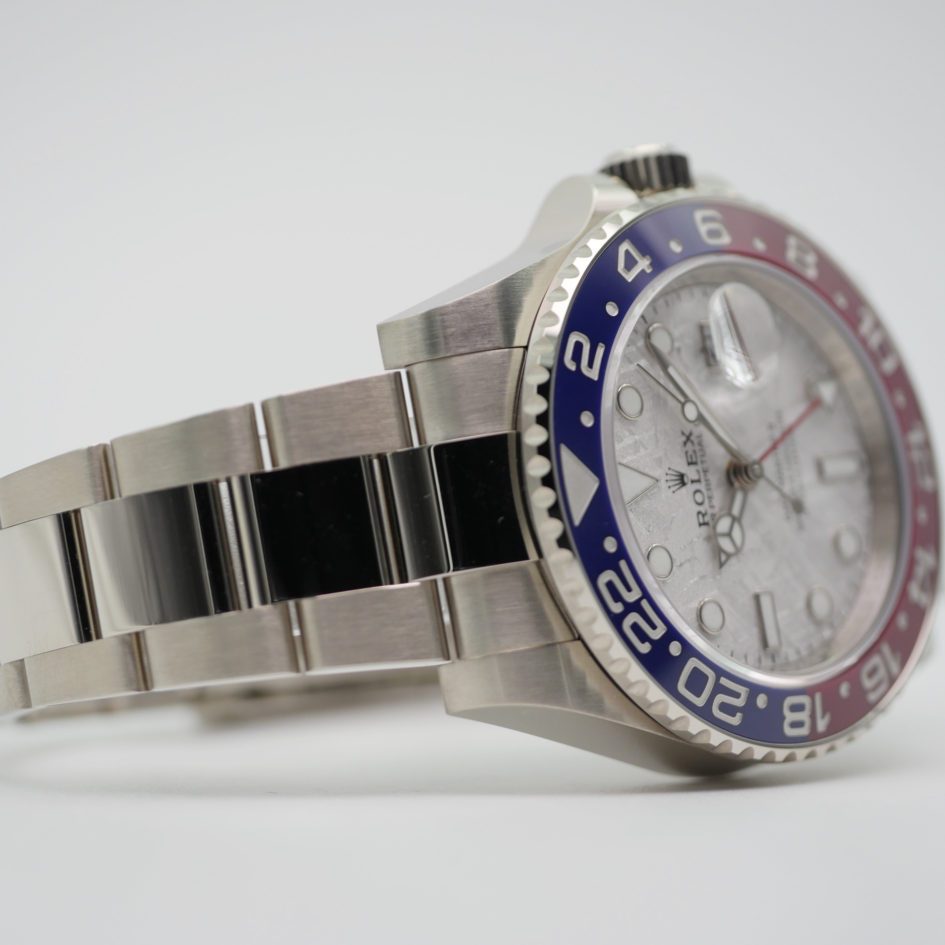 Rolex GMT-Master II "Meteorit" Weißgold 126719BLRO - 2019
