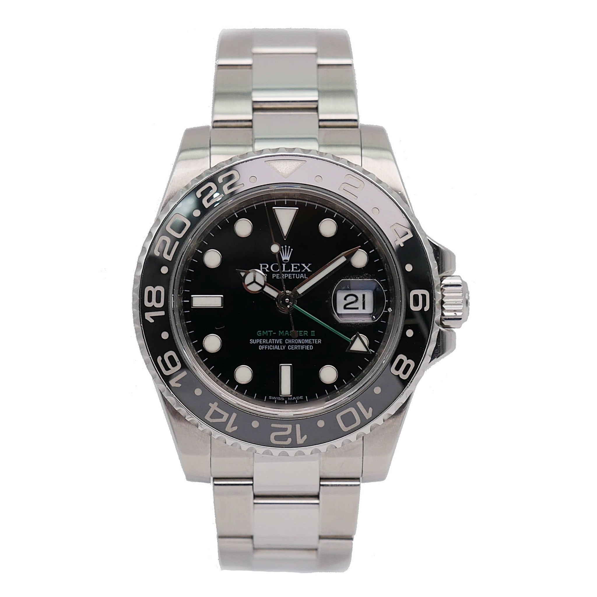 Rolex GMT-Master II Stahl 116710LN - 2017