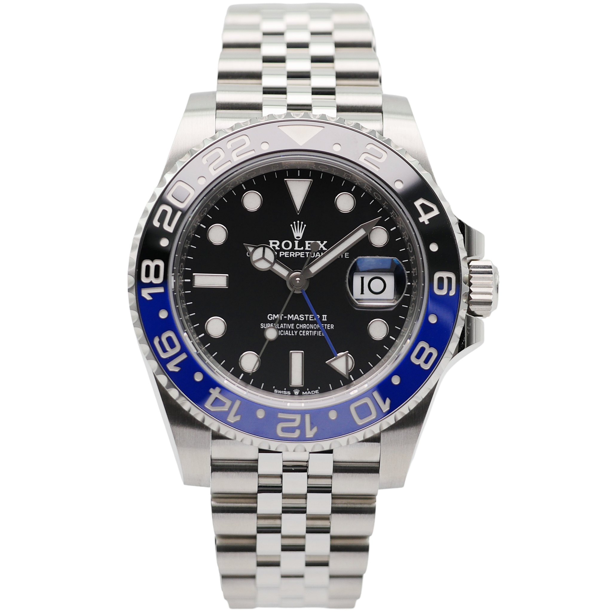 Rolex GMT-Master II Stahl 126710BLNR - 2019