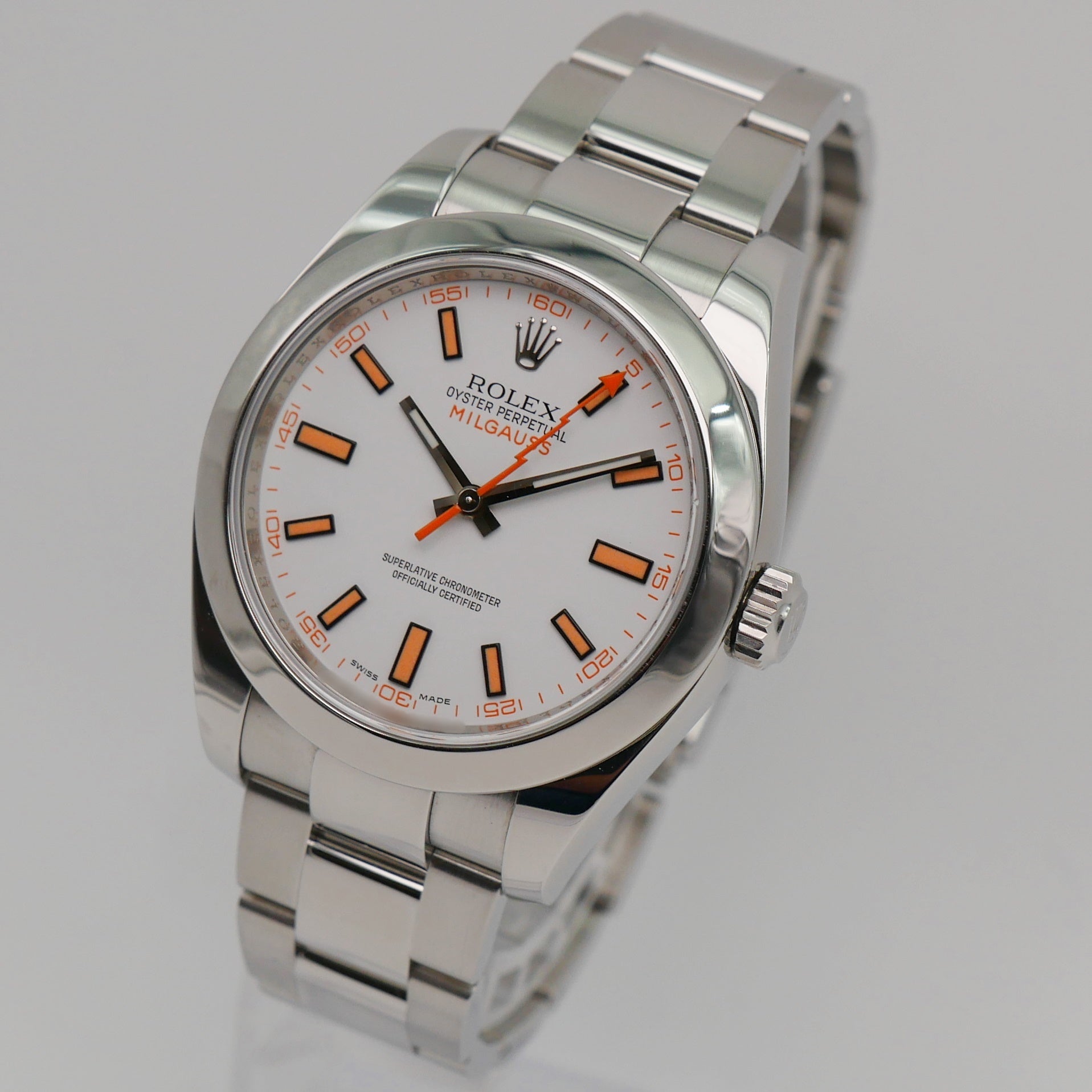 Rolex Milgauss 116400 Stahl - 2016