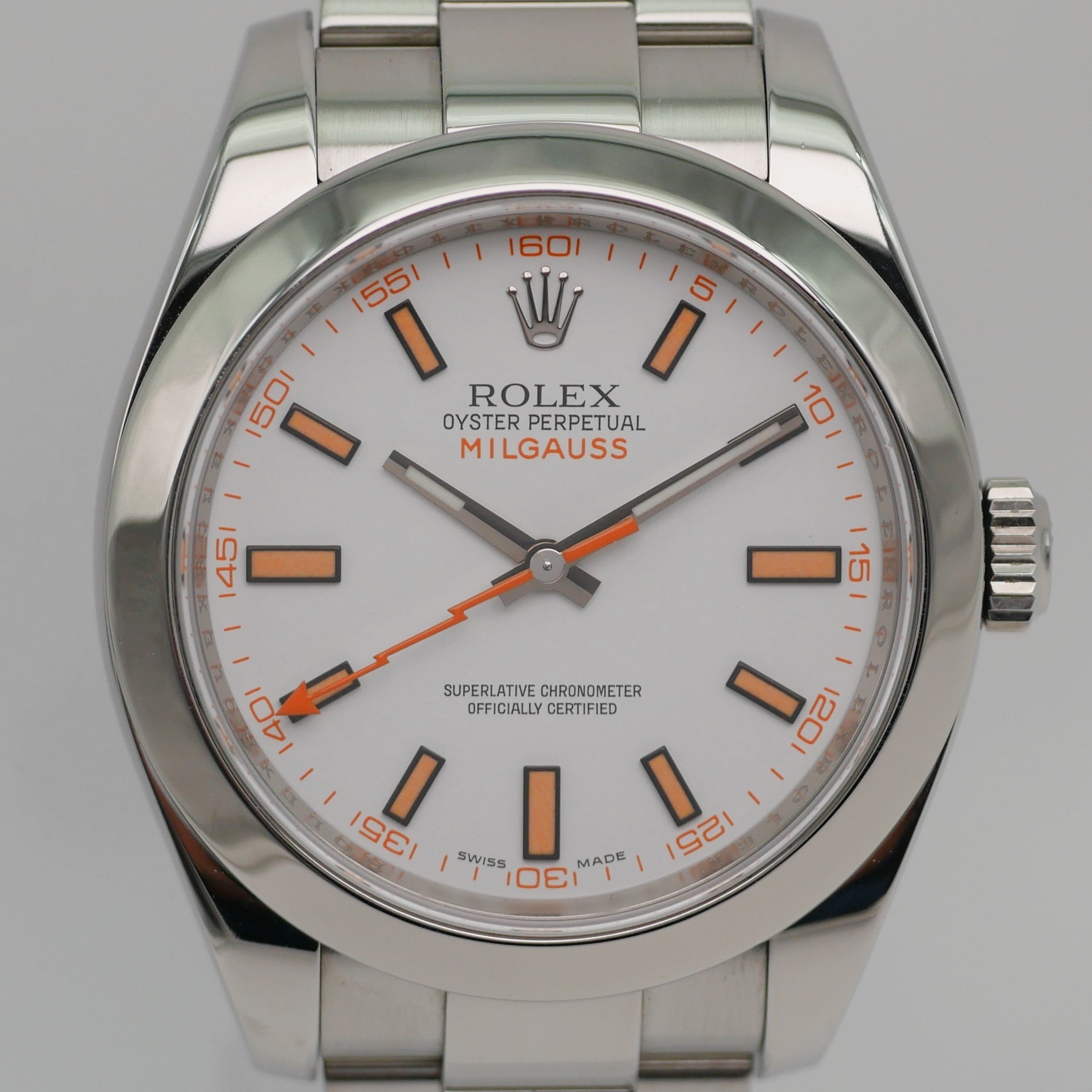 Rolex Milgauss 116400 Stahl - 2016