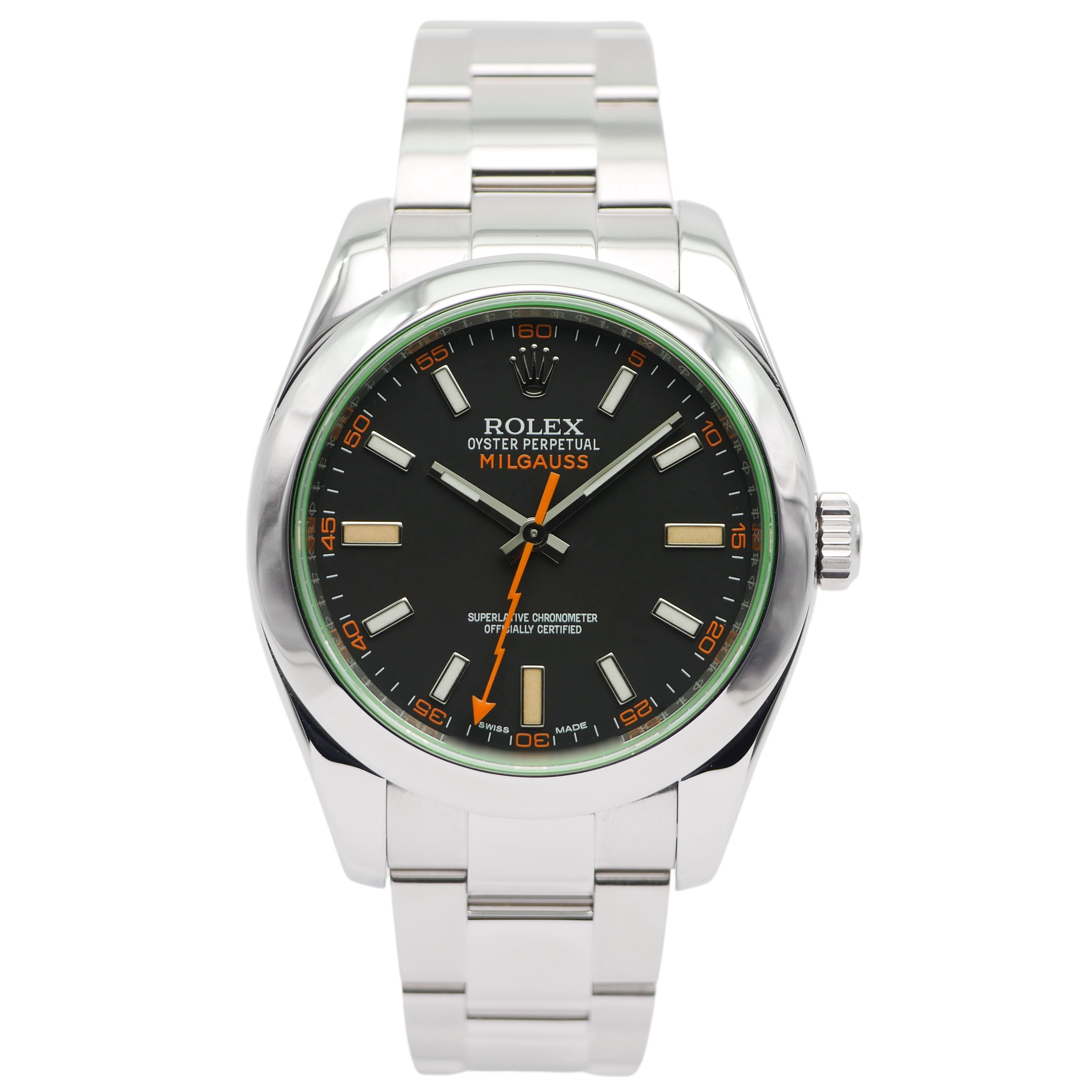 Rolex Milgauss Stahl 116400GV - 2012