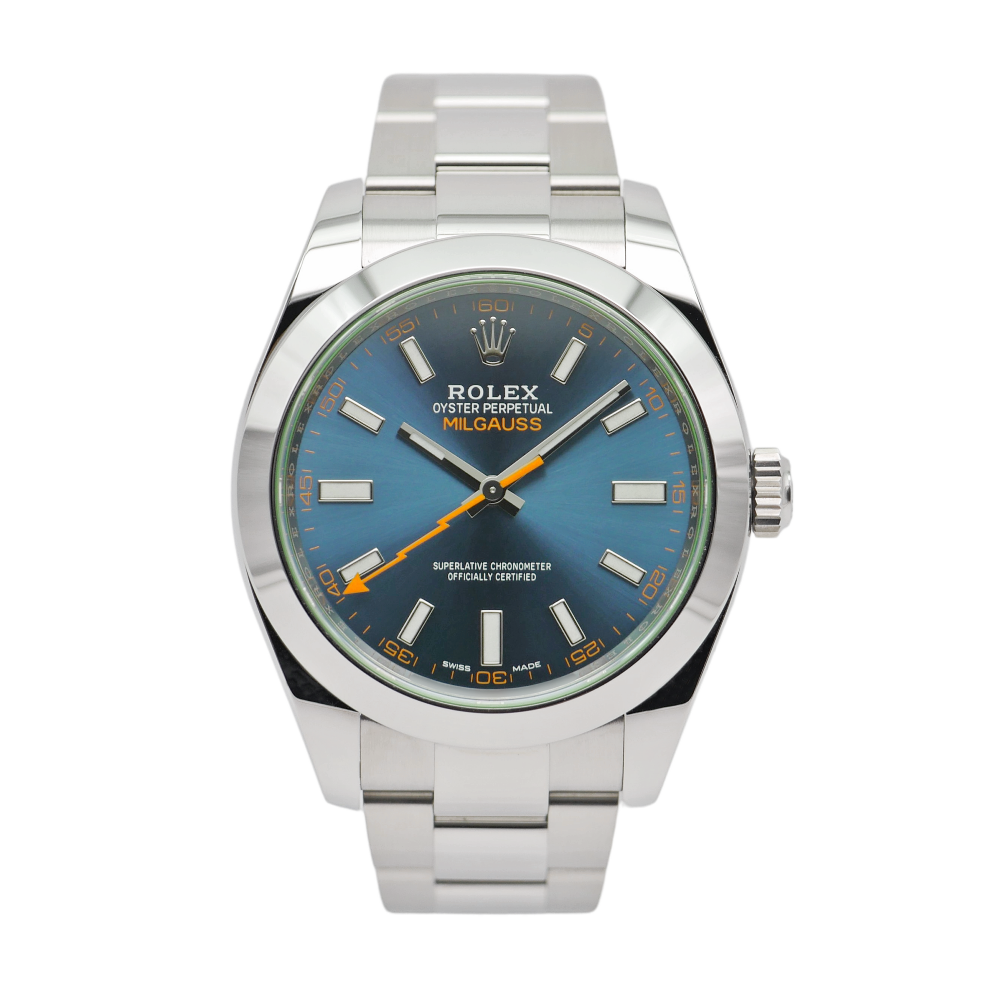 Rolex Milgauss Stahl 116400GV - 2021