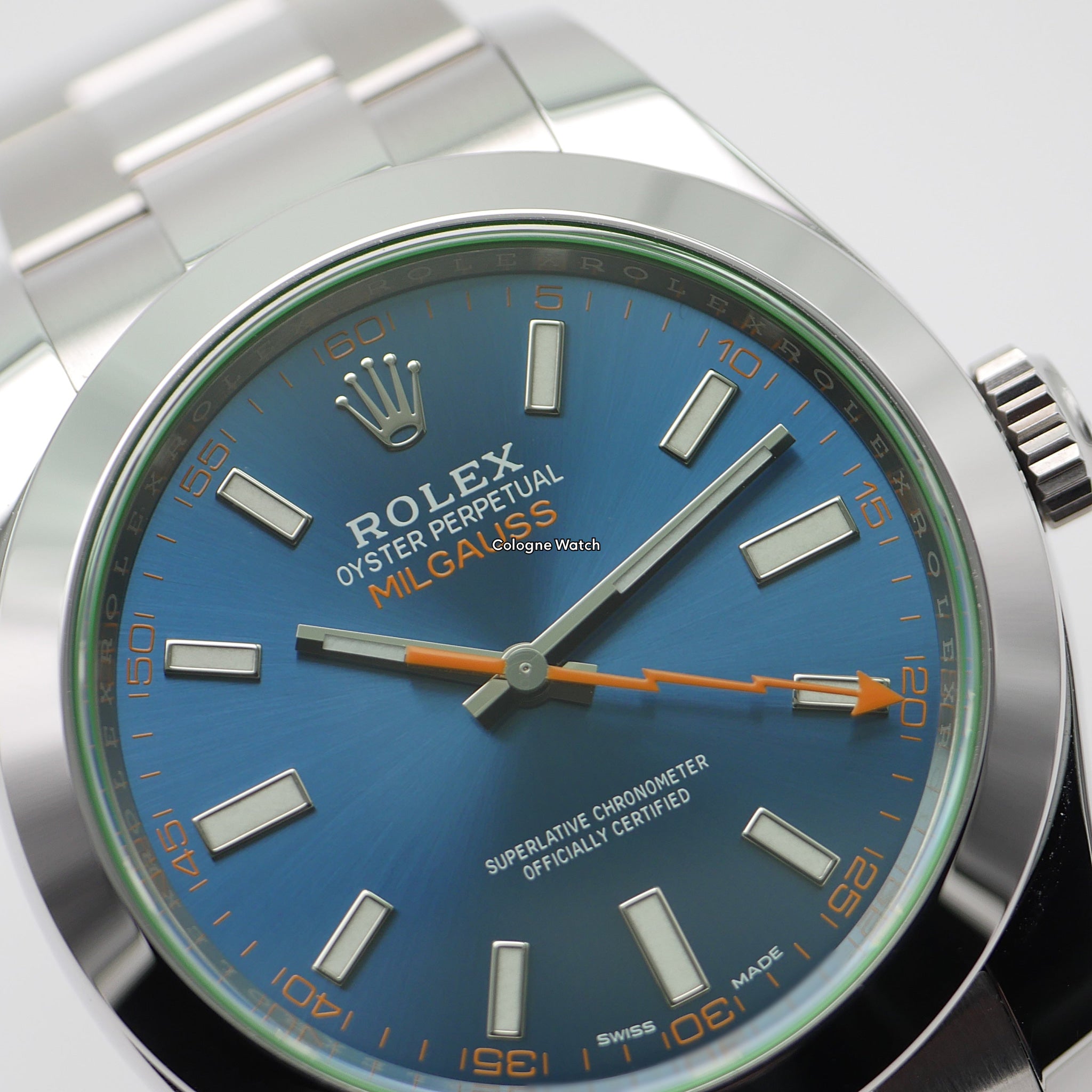 Rolex Milgauss Stahl 116400GV - 2021