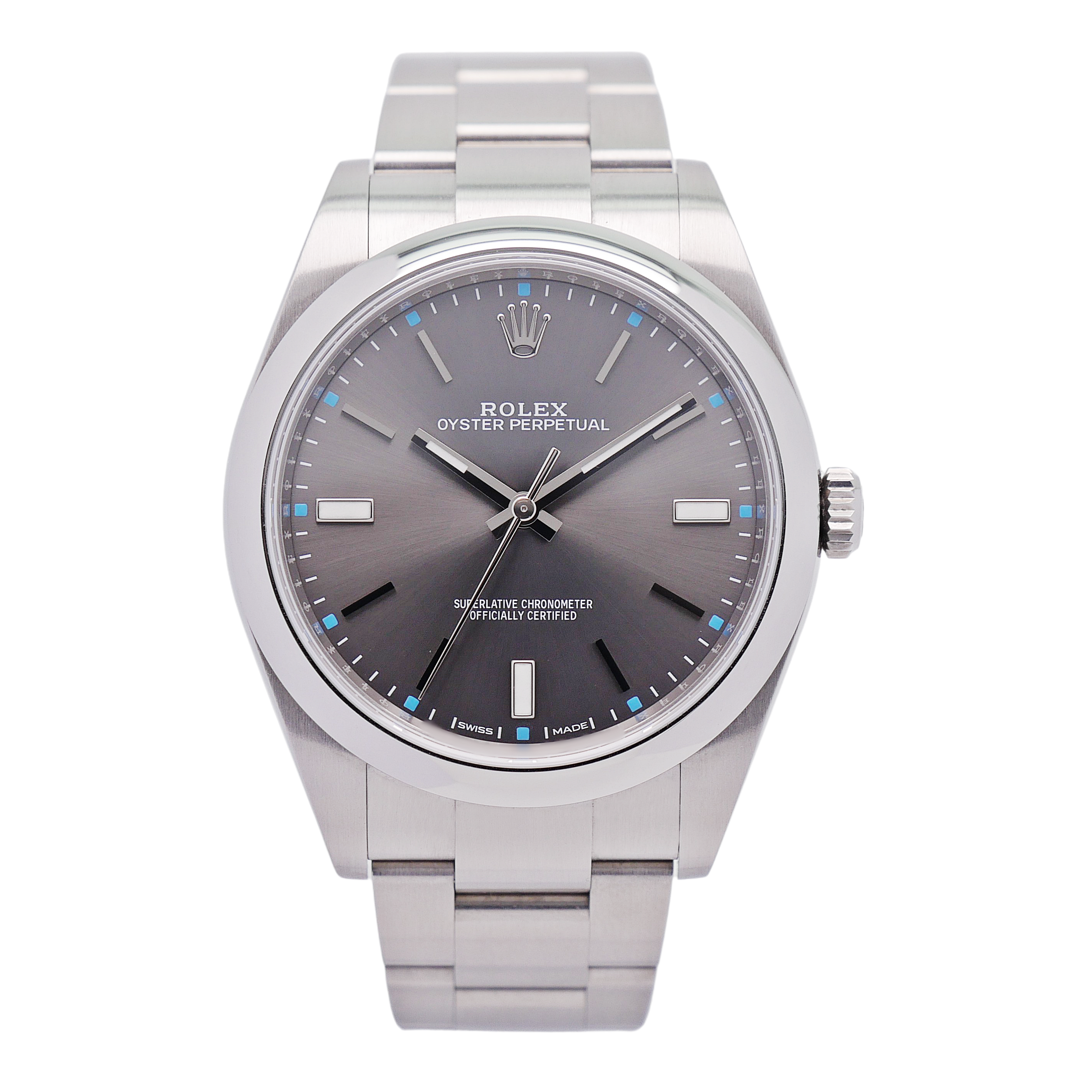 Rolex Oyster Perpetual 39 Stahl 114300 - 2017