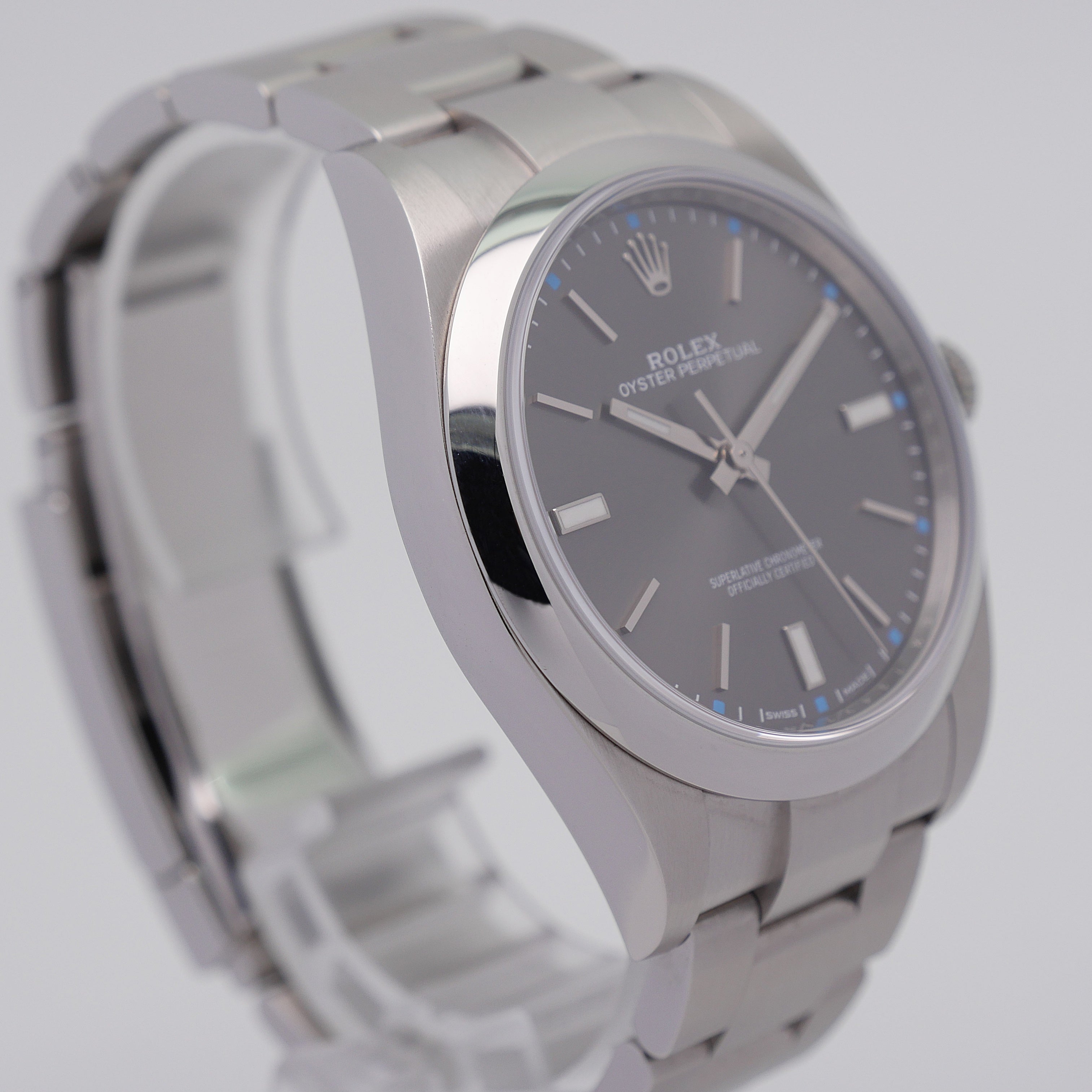 Rolex Oyster Perpetual 39 Stahl 114300 - 2019