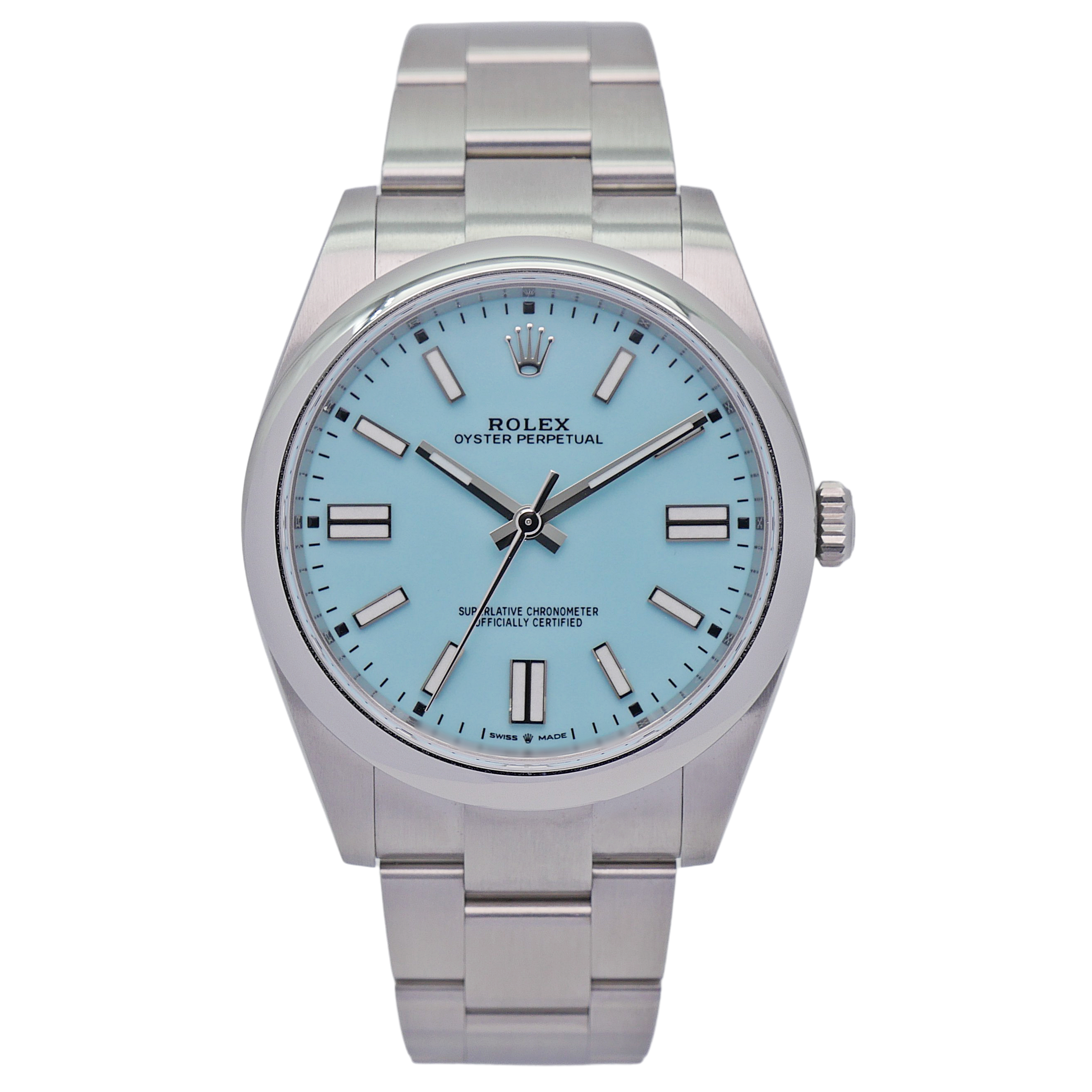 Rolex Oyster Perpetual 41 Stahl 124300 - 2021 Tiffany