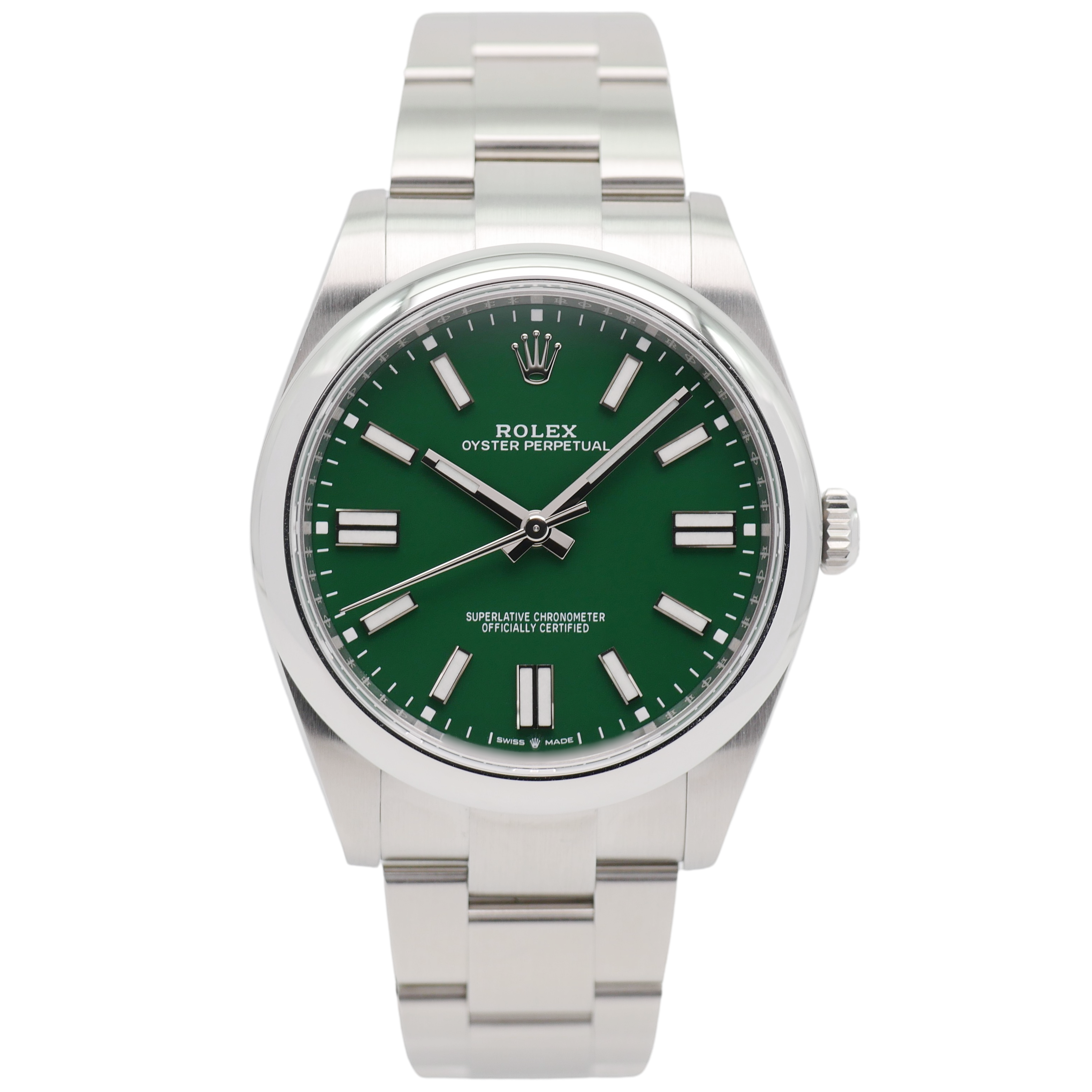 Rolex Oyster Perpetual 41 Stahl 124300 - 2022