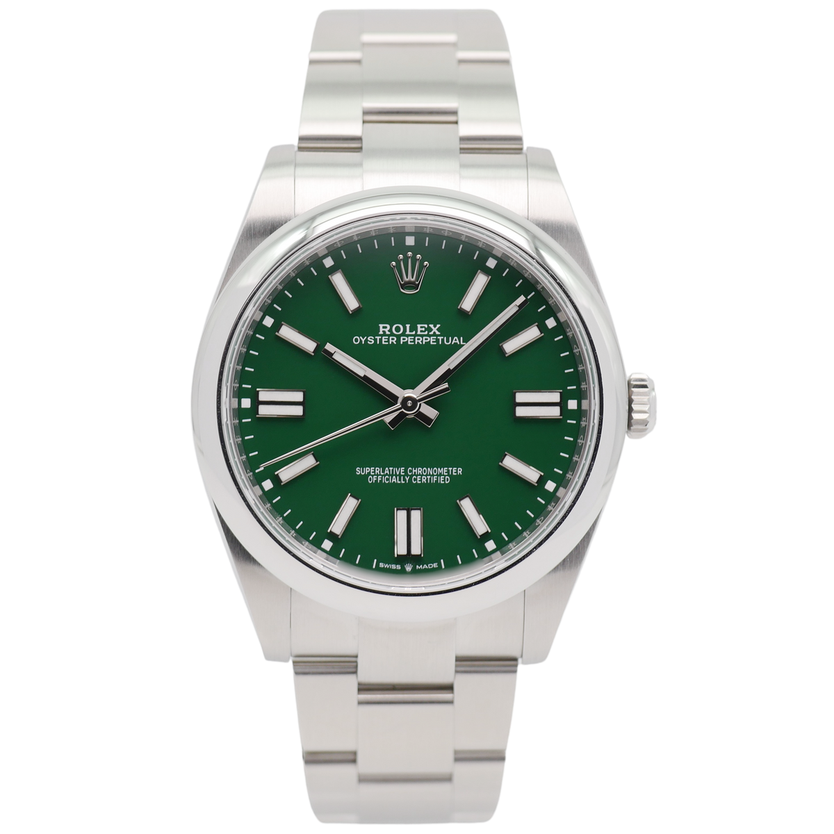 Rolex Oyster Perpetual 41 Stahl 124300 - 2023