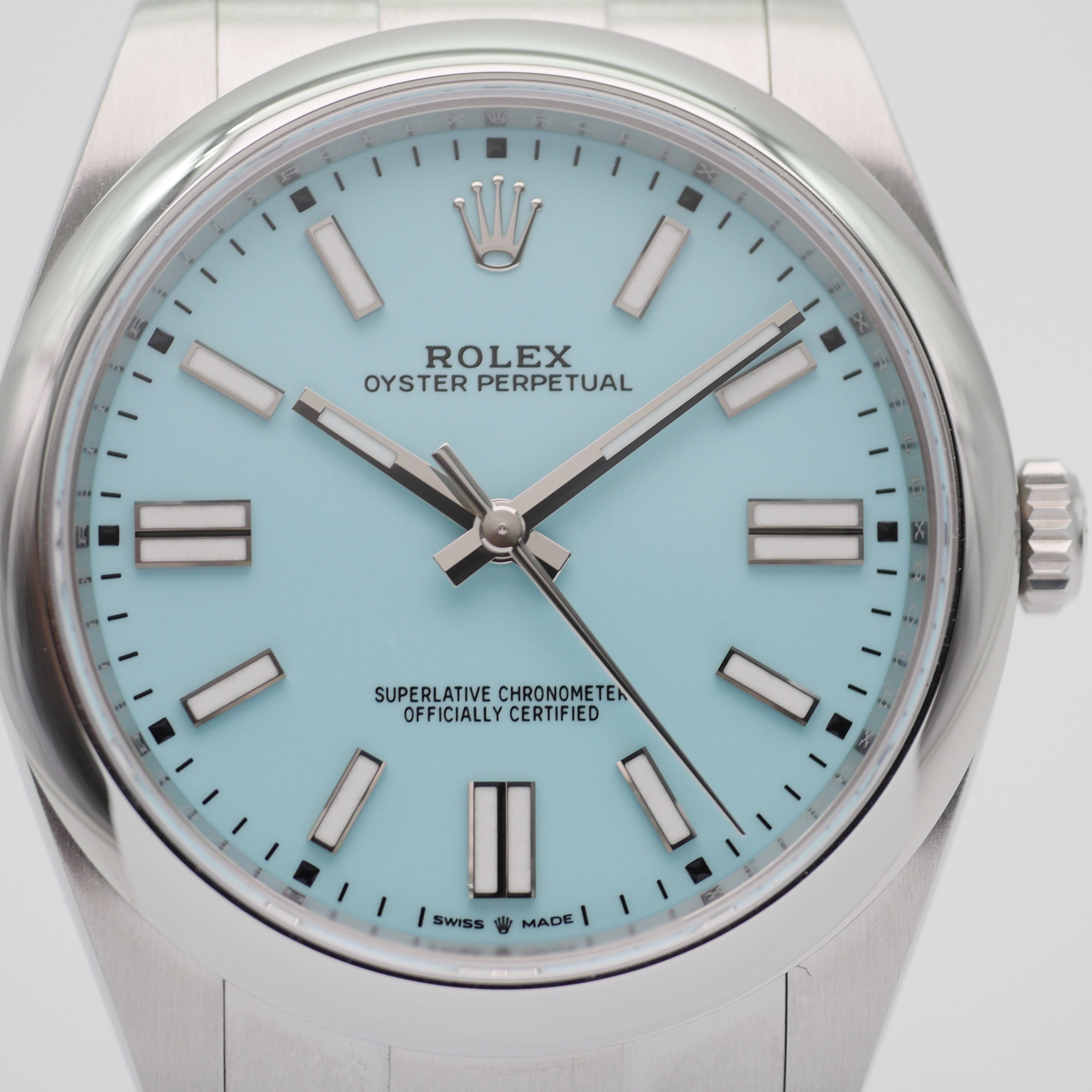 Rolex Oyster Perpetual 41 Stahl 124300 - 2021
