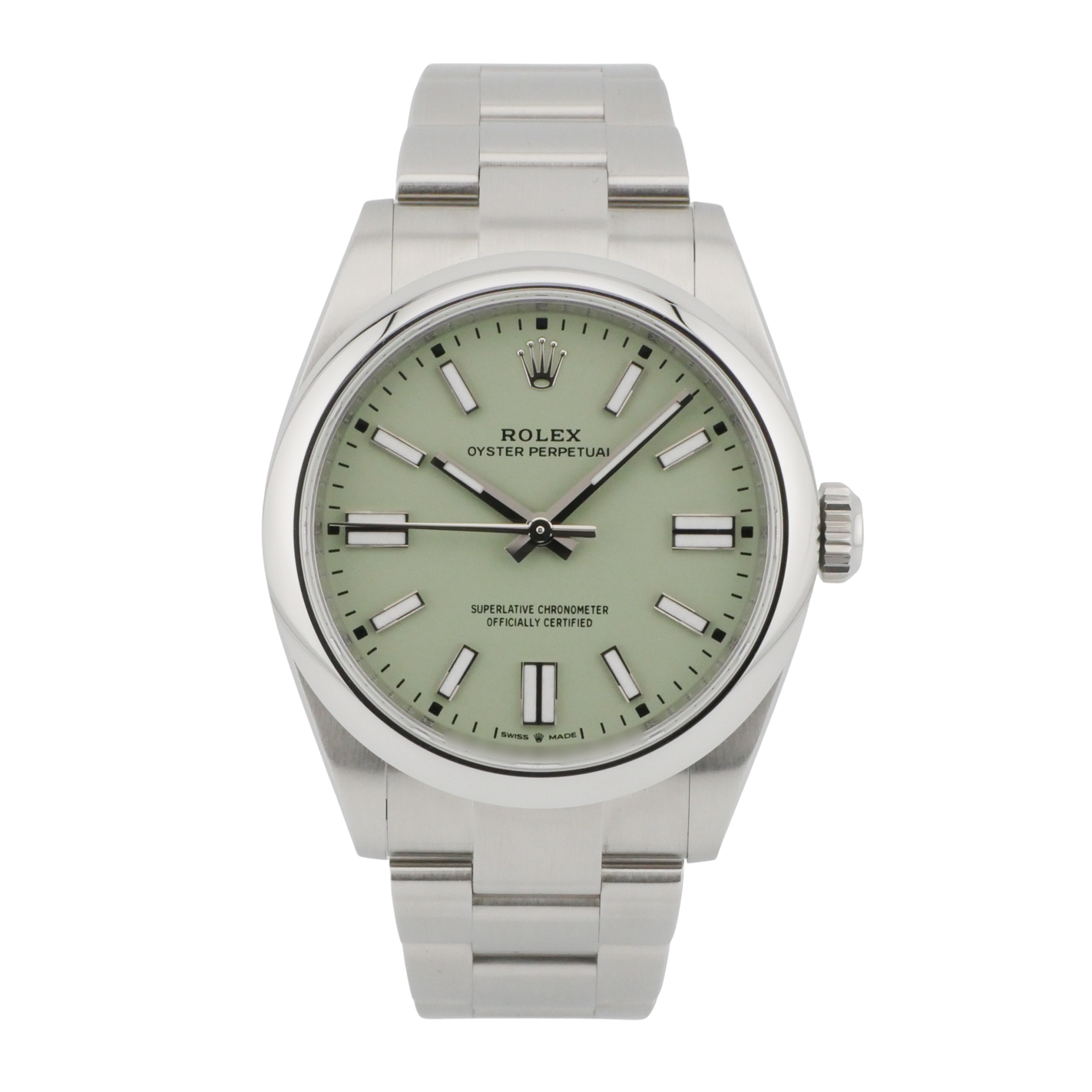 Rolex Oyster Perpetual 41 "Pistacchio" Stahl 134300 - 2026