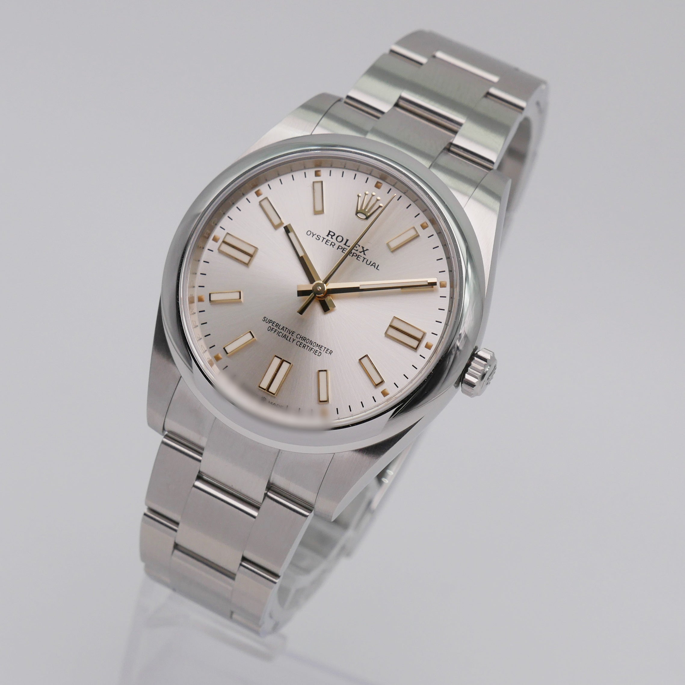 Rolex Oyster Perpetual Stahl 124300 - 2022