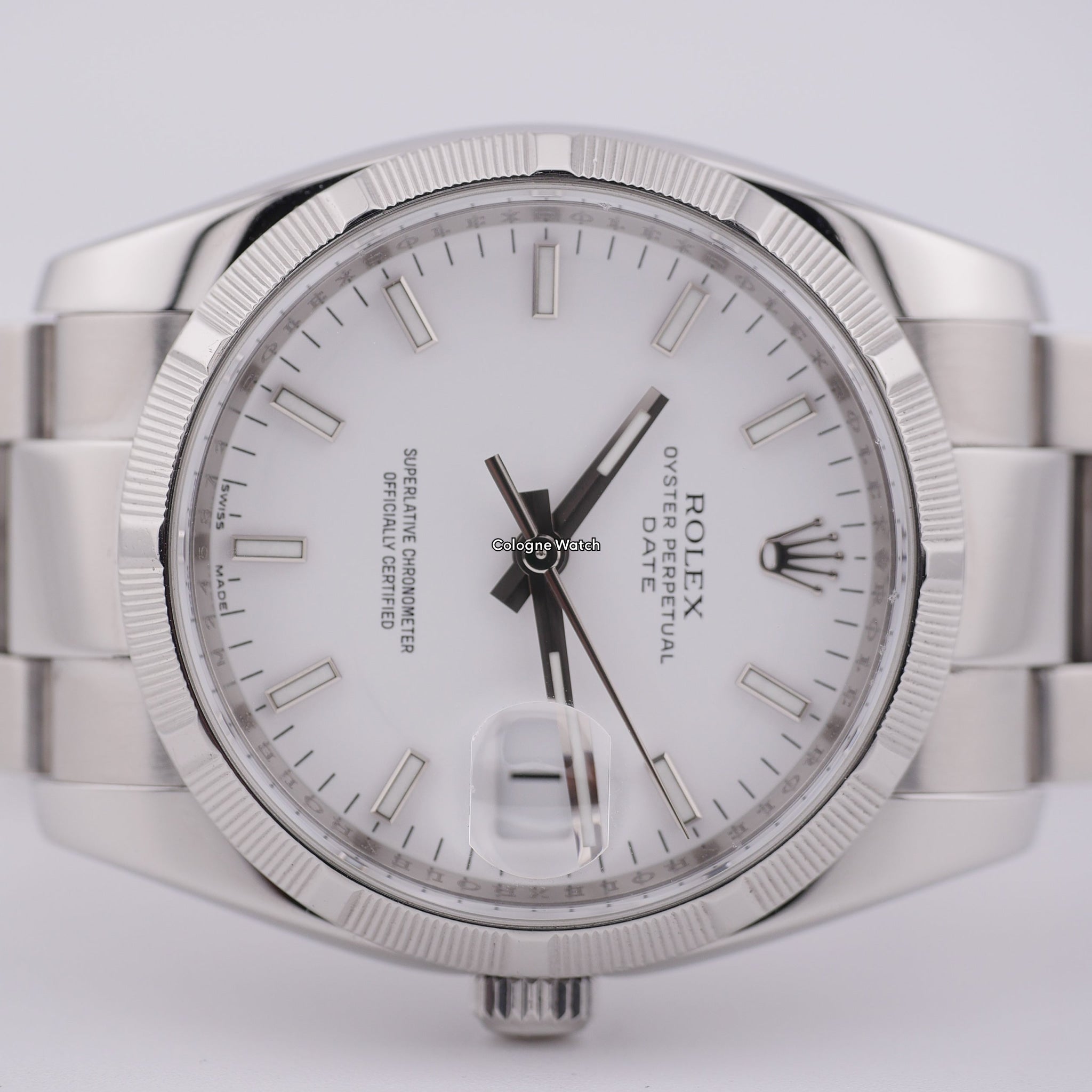 Rolex Oyster Perpetual Date 34 Stahl 115210 - 2009