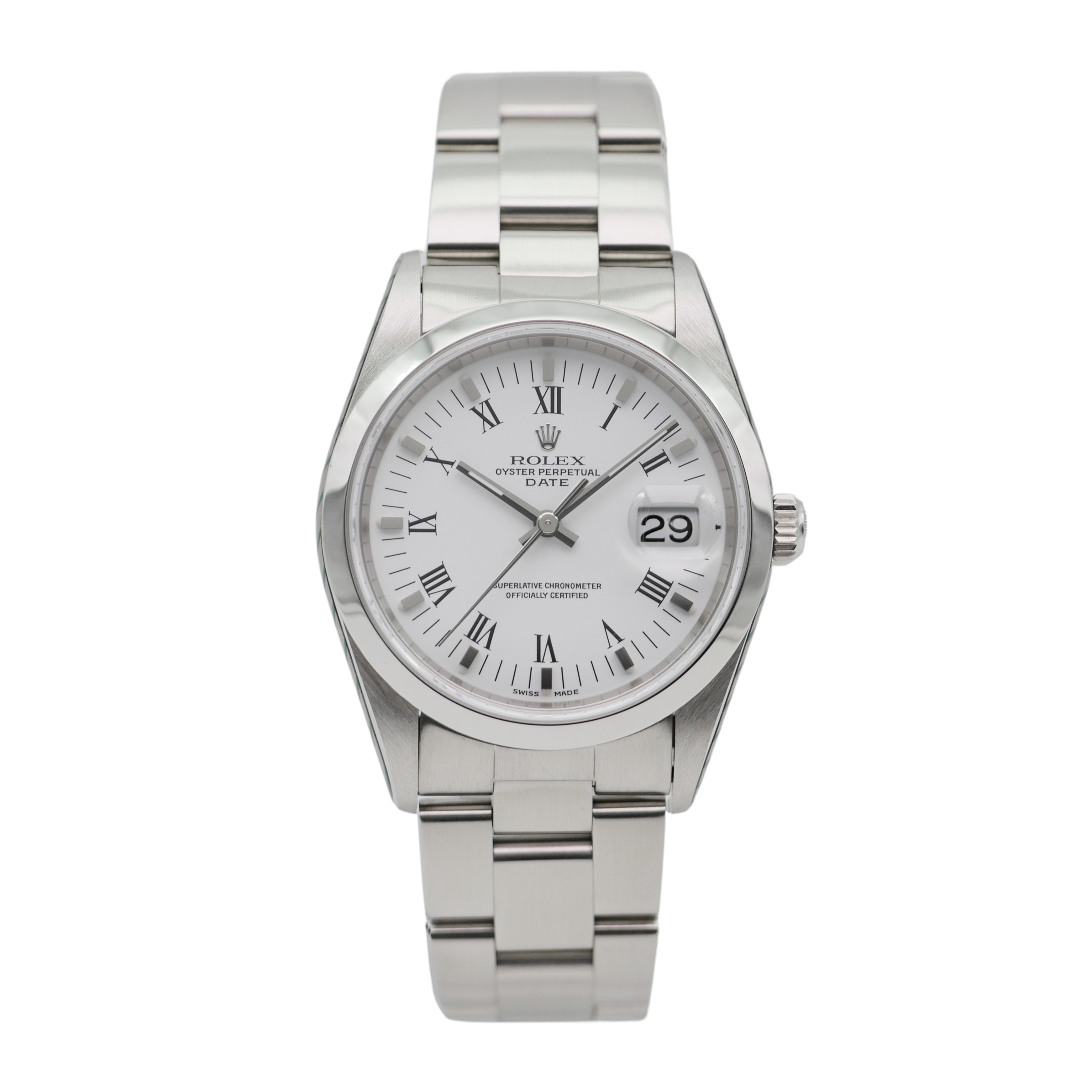 Rolex Oyster Perpetual Date 34mm Stahl 15200 - 2005