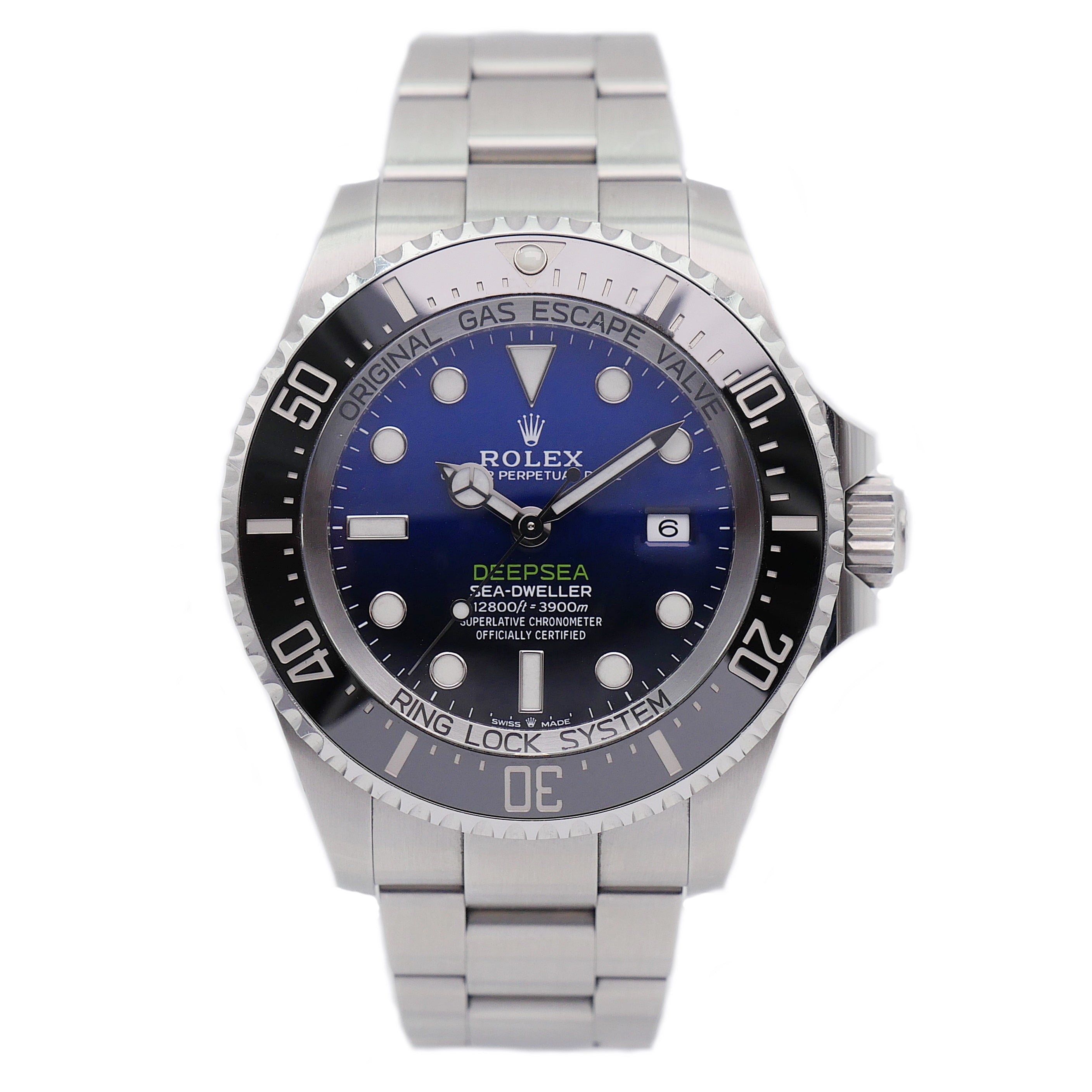 Rolex Sea-Dweller Deepsea "D-Blue" Stahl 126660 - 2021 "Ungetragen"