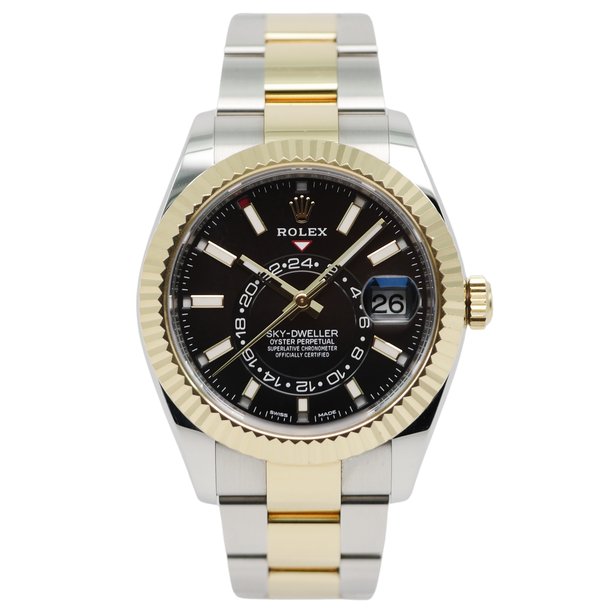 Rolex Sky Dweller Stahl Gelbgold 326933 2018